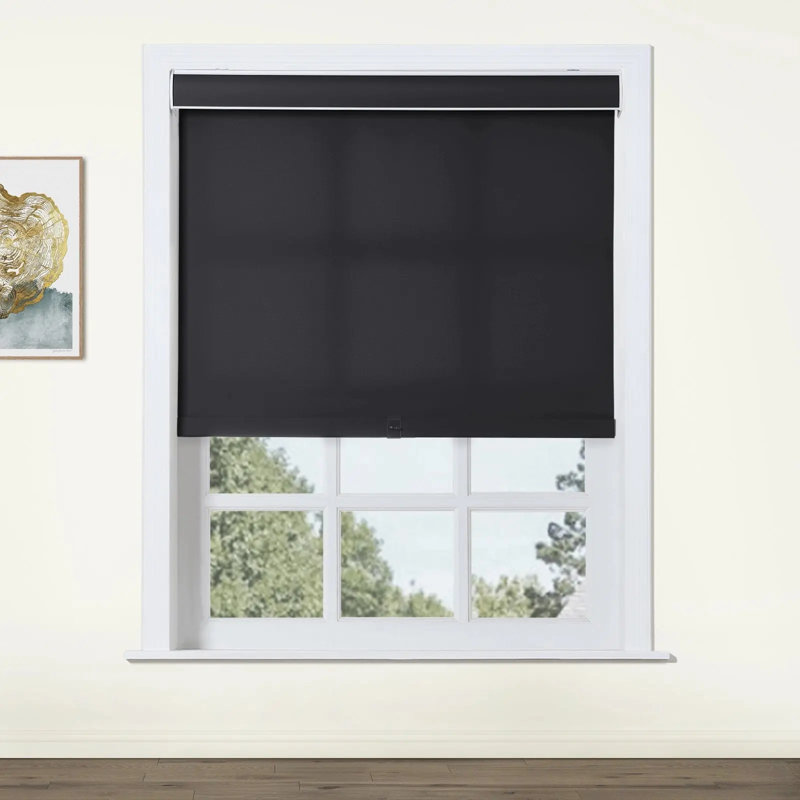 Alvin Basic Room Darkening Cordless Roller Shades - Image 110
