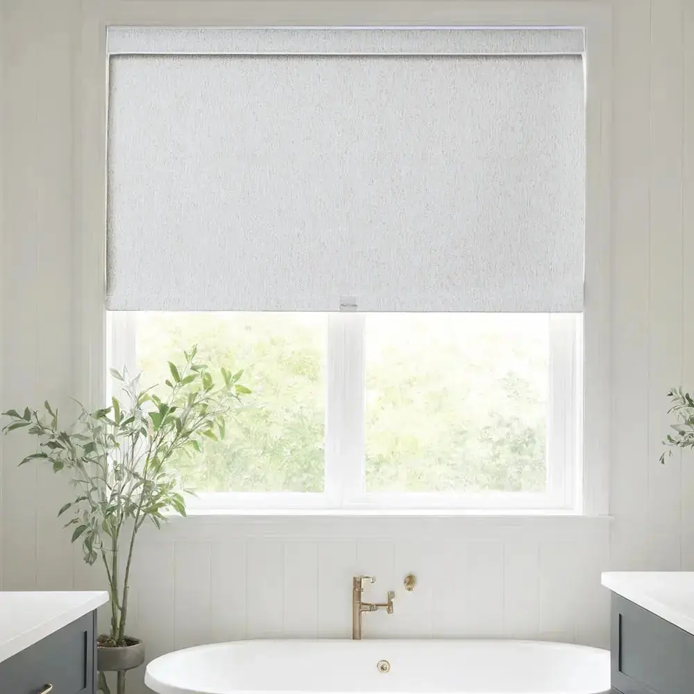Alvin Linen Blend Cordless Roller Shades - Image 15