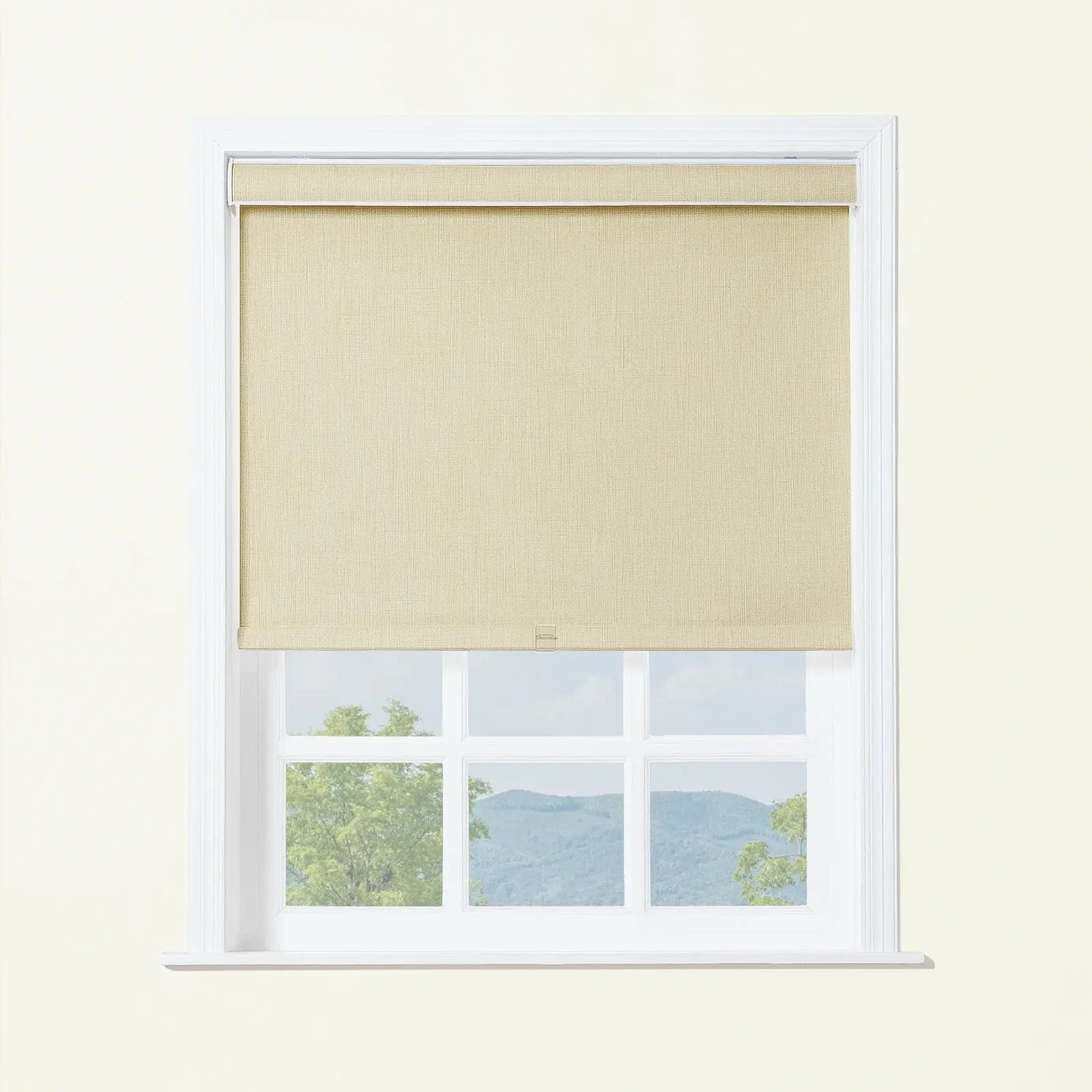 Alvin Linen Blend Cordless Roller Shades - Image 26