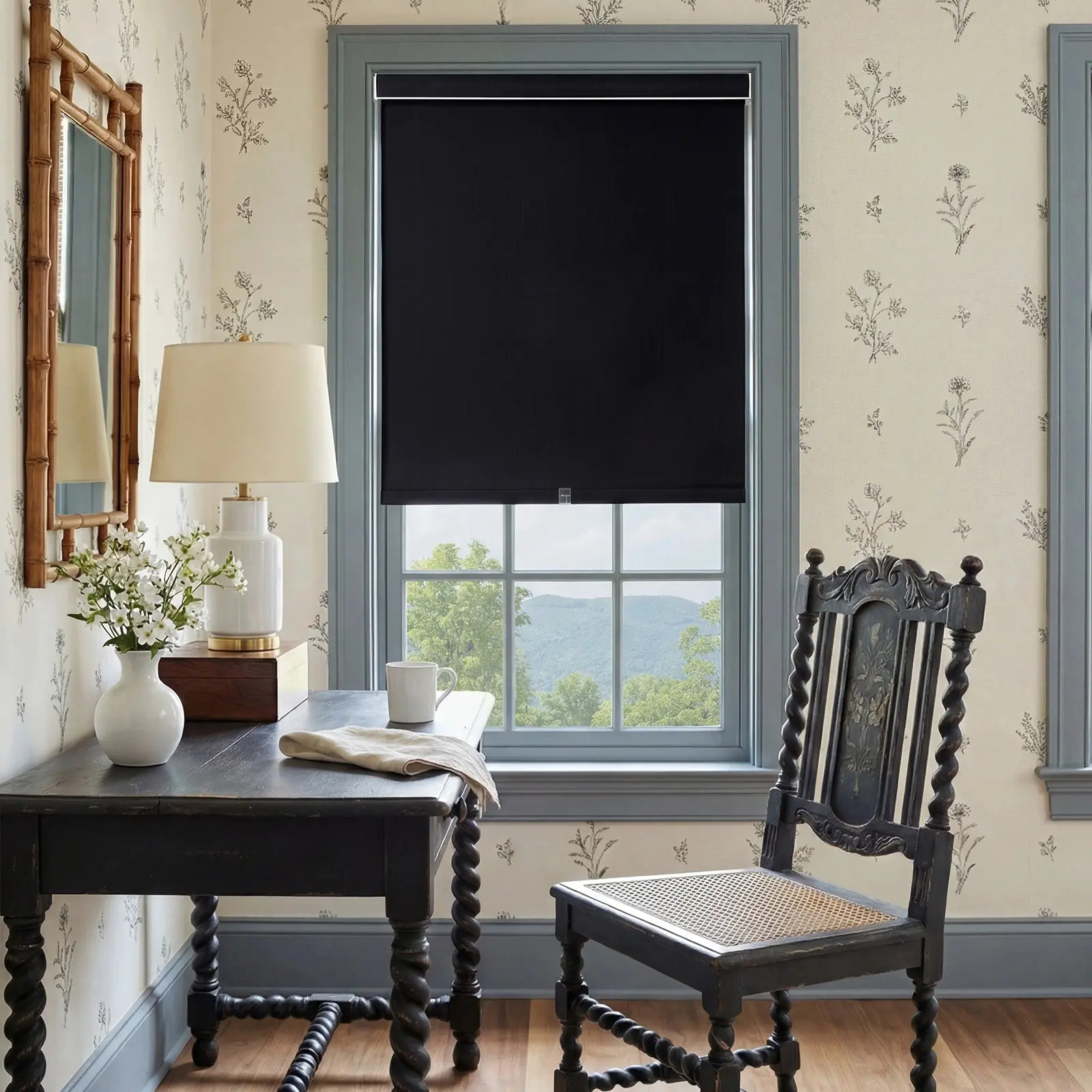 Alvin Linen Blend Cordless Roller Shades - Image 55