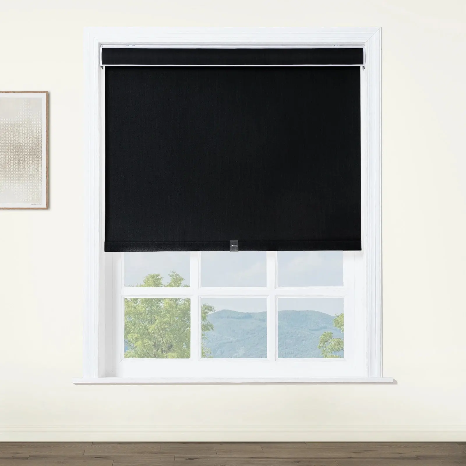 Alvin Linen Blend Cordless Roller Shades - Image 63