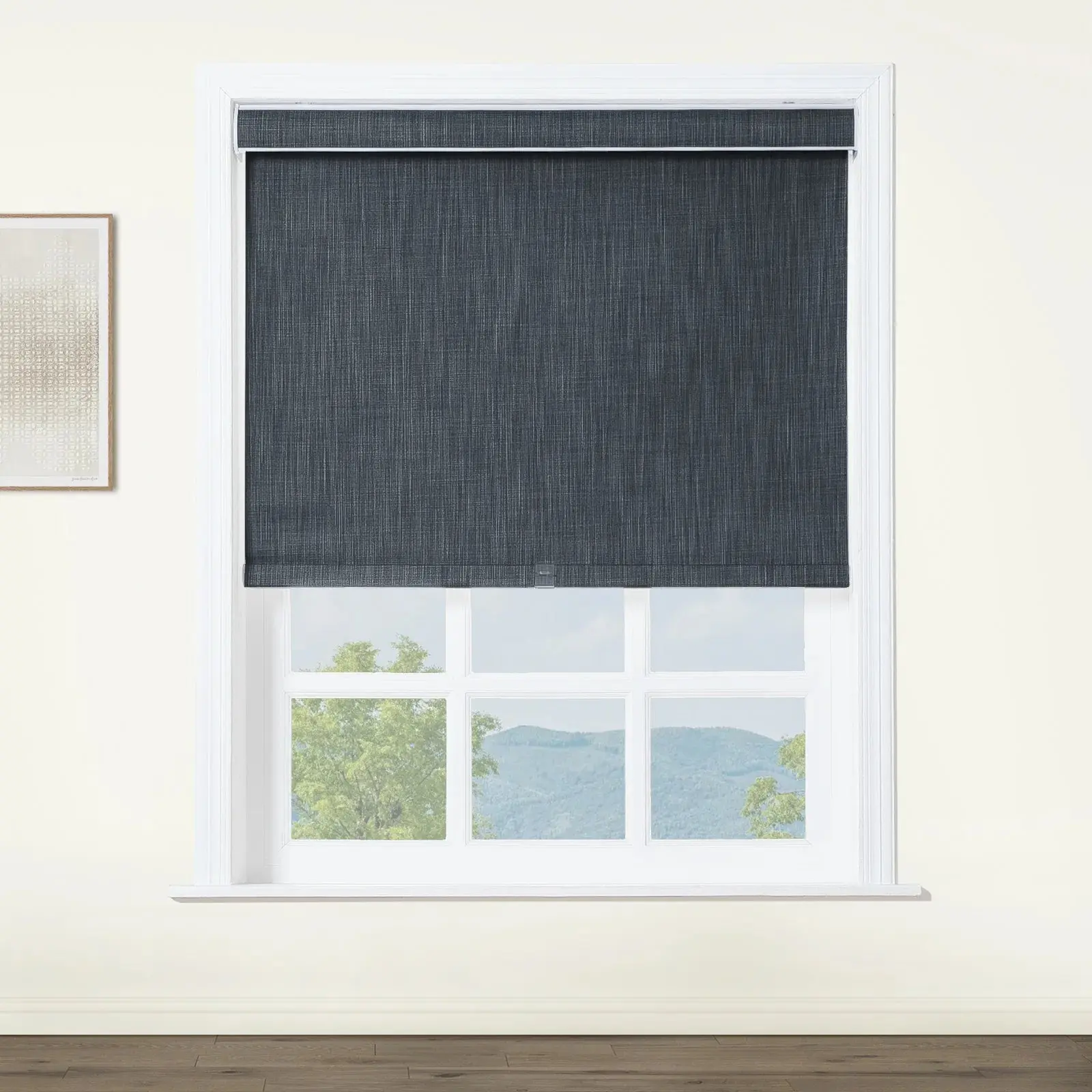 Alvin Linen Blend Cordless Roller Shades - Image 52