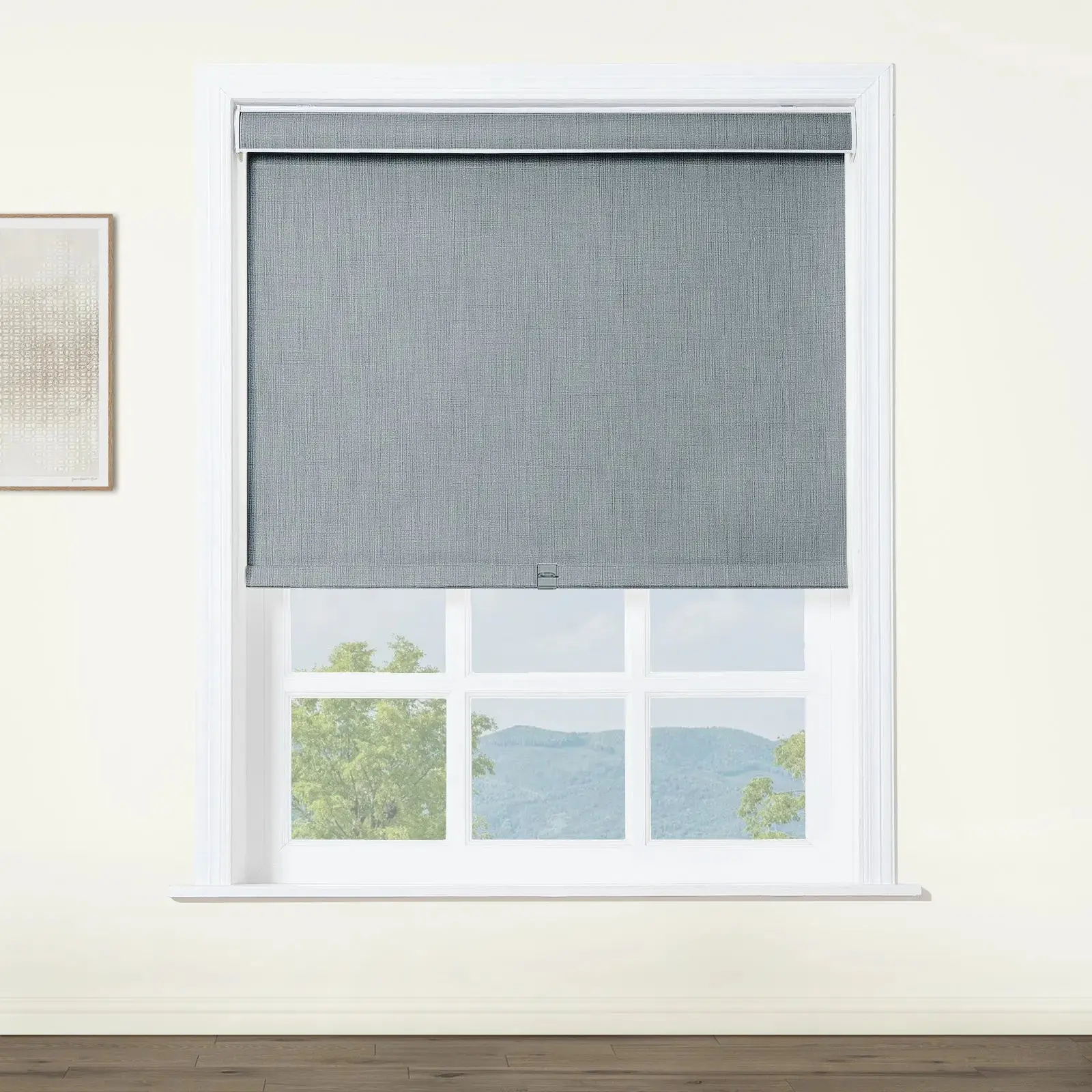 Alvin Linen Blend Cordless Roller Shades - Image 35