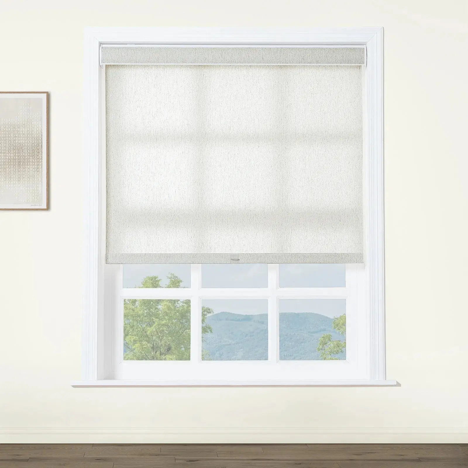 Alvin Linen Blend Cordless Roller Shades - Image 9