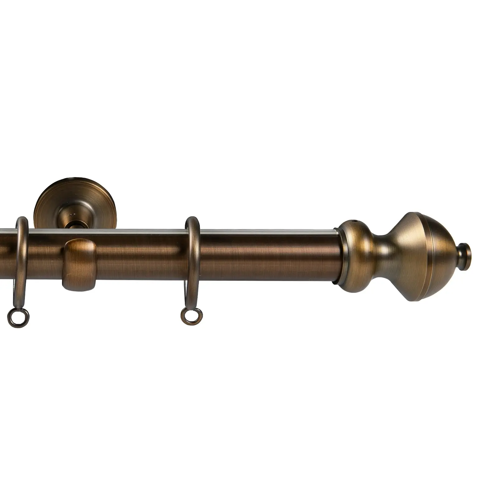 Arno Single Decorative Curtain Rod with Rings - Image 10