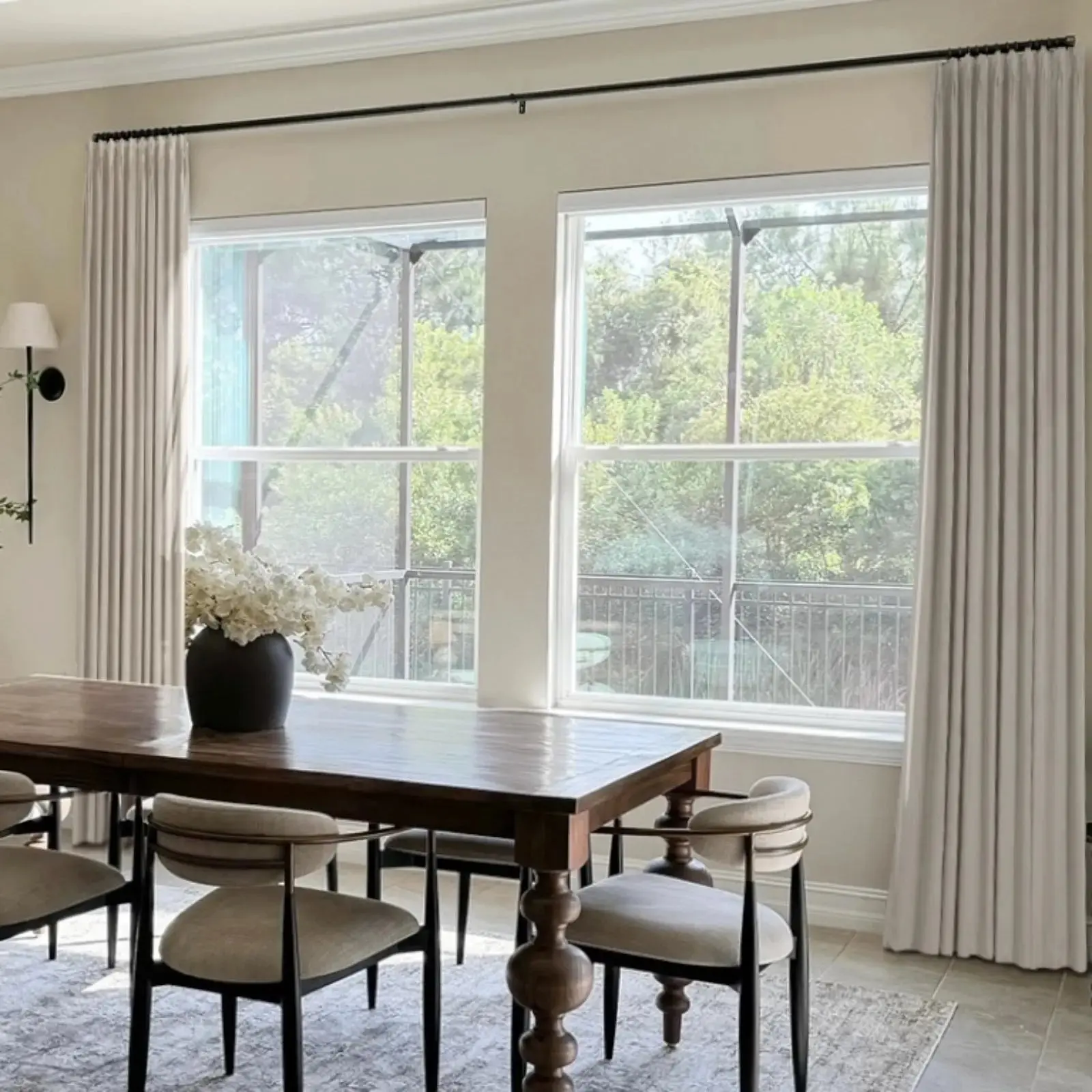 Birkin Velvet Curtain Pleated - Image 6