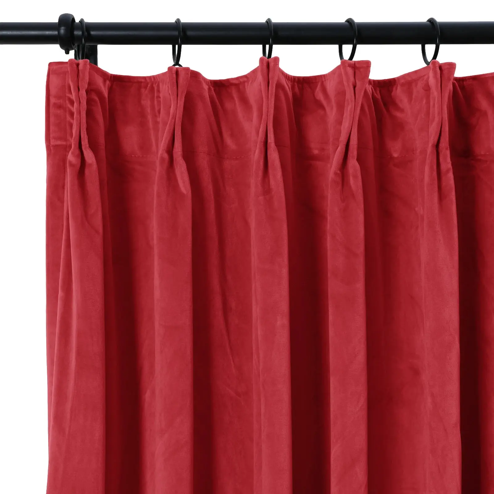 Birkin Velvet Curtain Pleated - Image 173