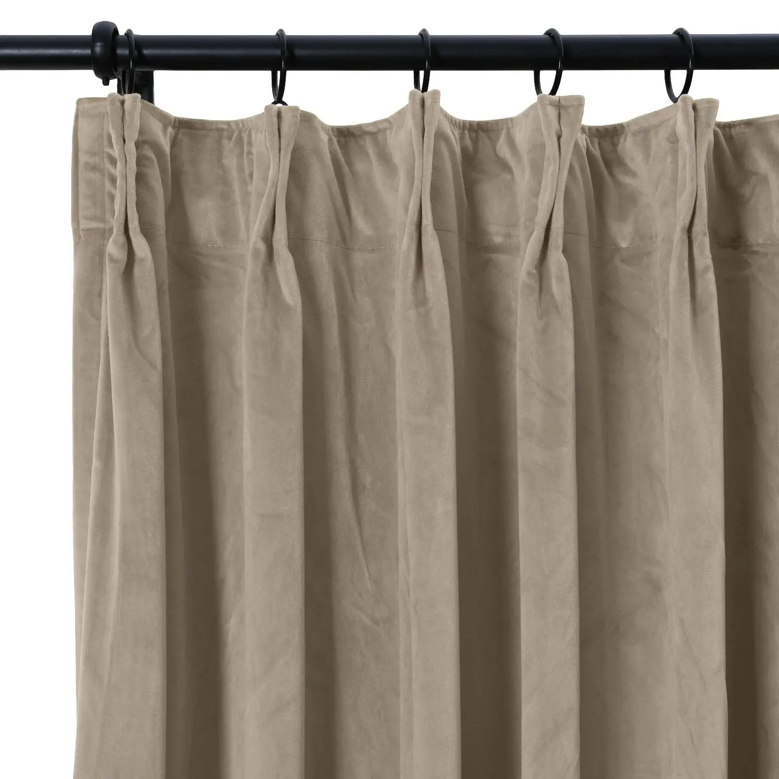 Birkin Velvet Curtain Pleated - Image 203