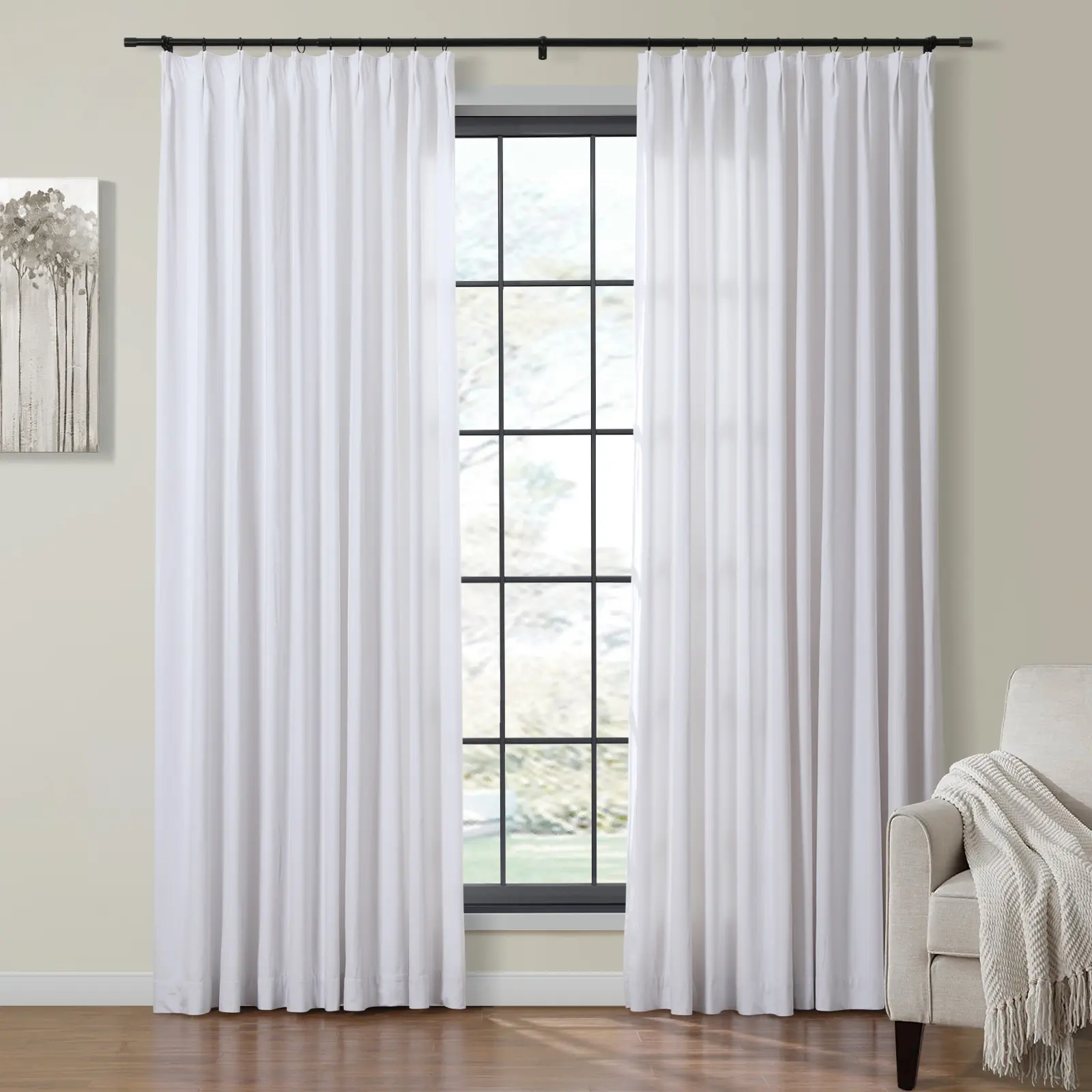 Birkin Velvet Curtain Pleated - Image 27