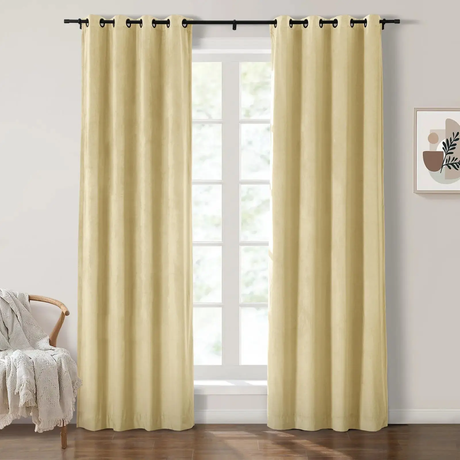 TWOPAGES Birkin Velvet Curtain Grommet - Image 18