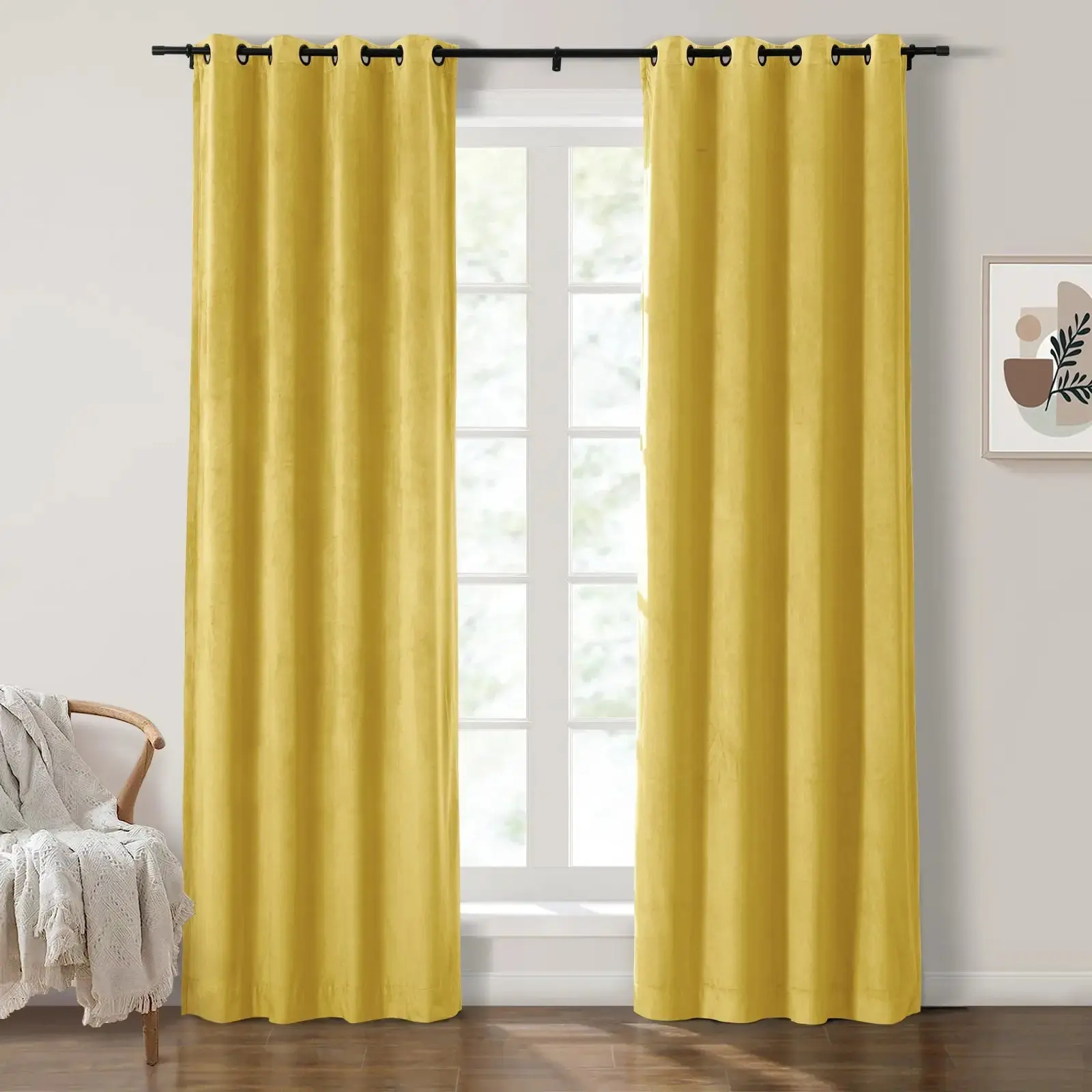 TWOPAGES Birkin Velvet Curtain Grommet - Image 48