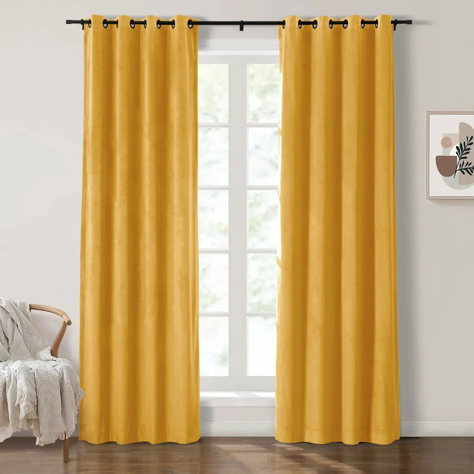 TWOPAGES Birkin Velvet Curtain Grommet - Image 49