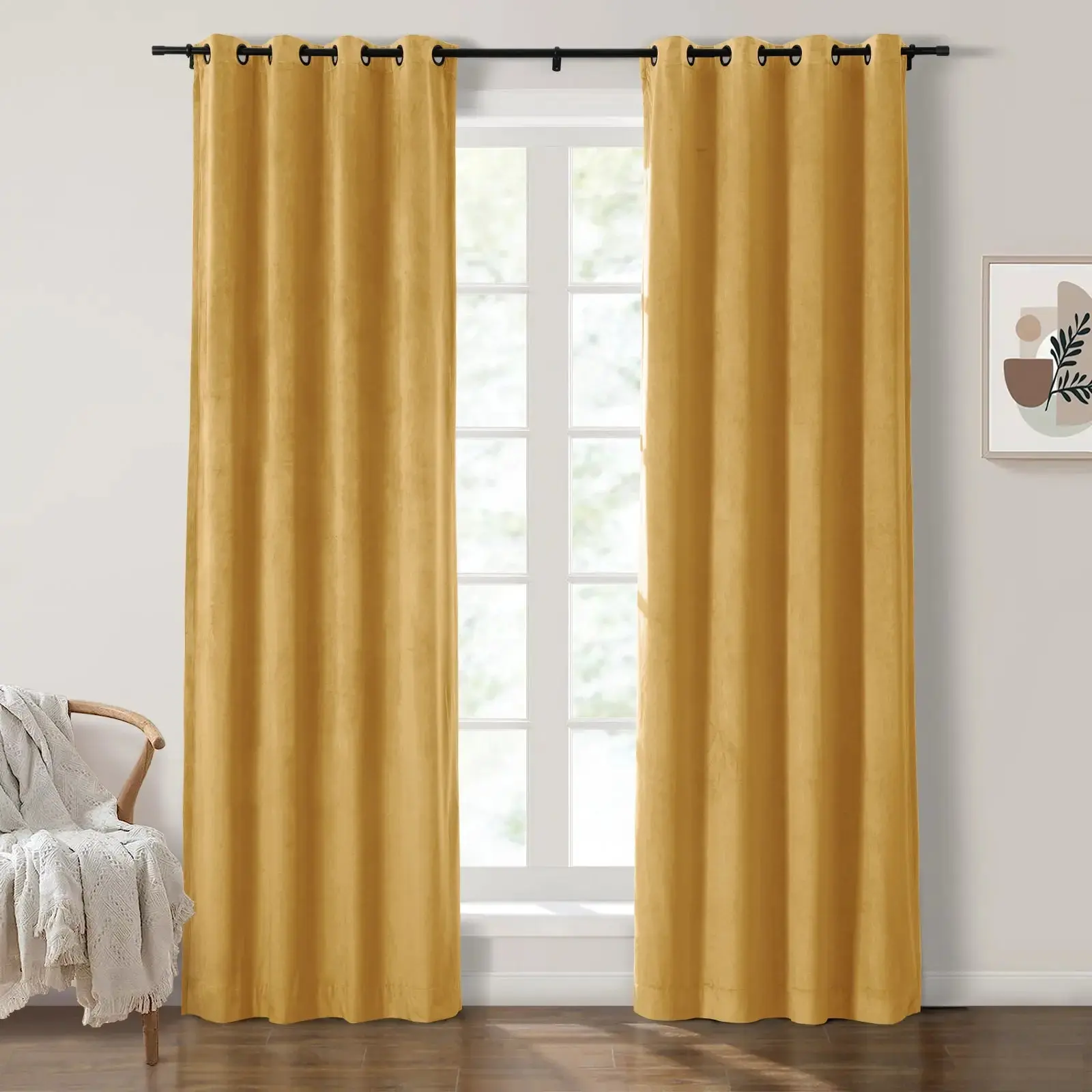 TWOPAGES Birkin Velvet Curtain Grommet - Image 50