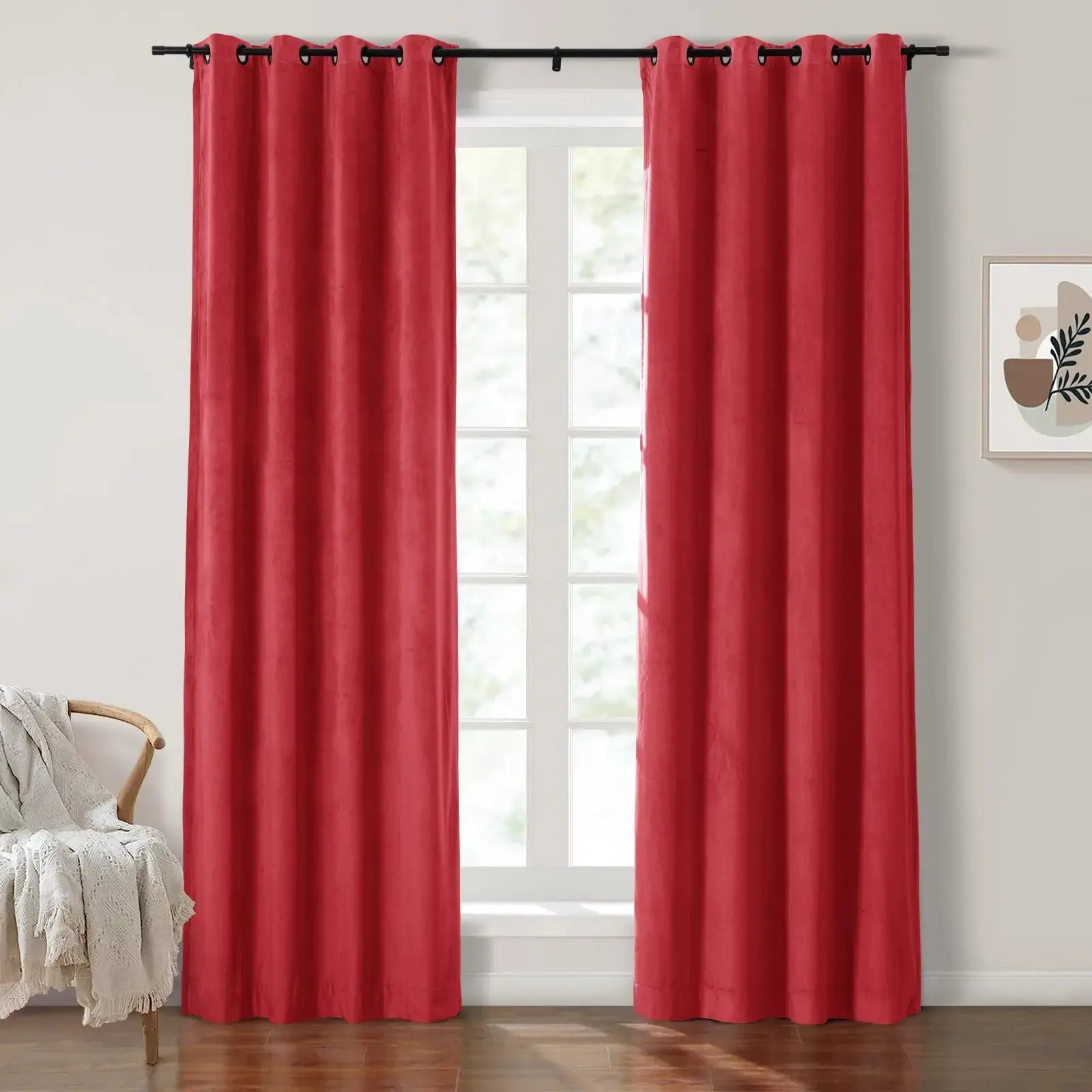 TWOPAGES Birkin Velvet Curtain Grommet - Image 55