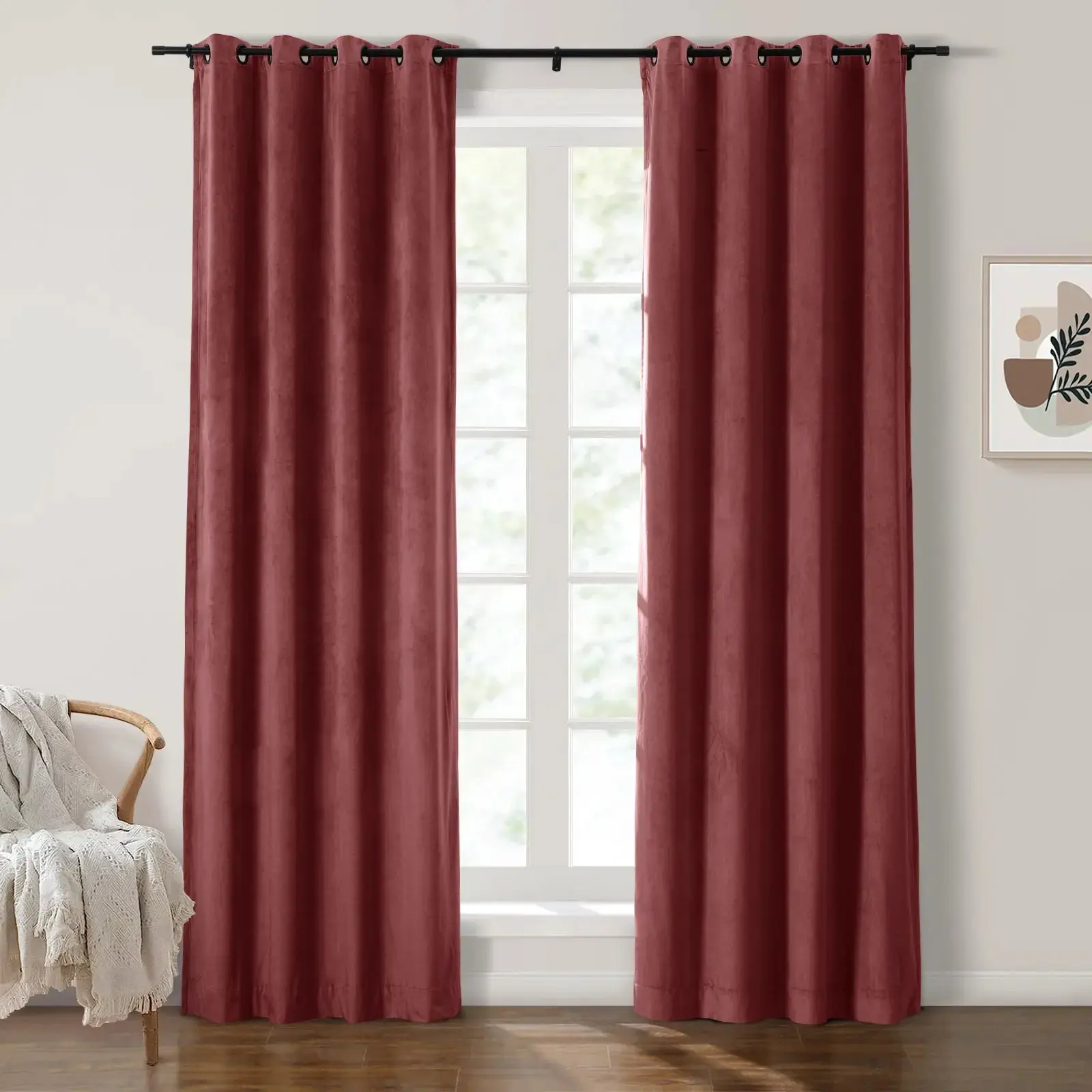 TWOPAGES Birkin Velvet Curtain Grommet - Image 56