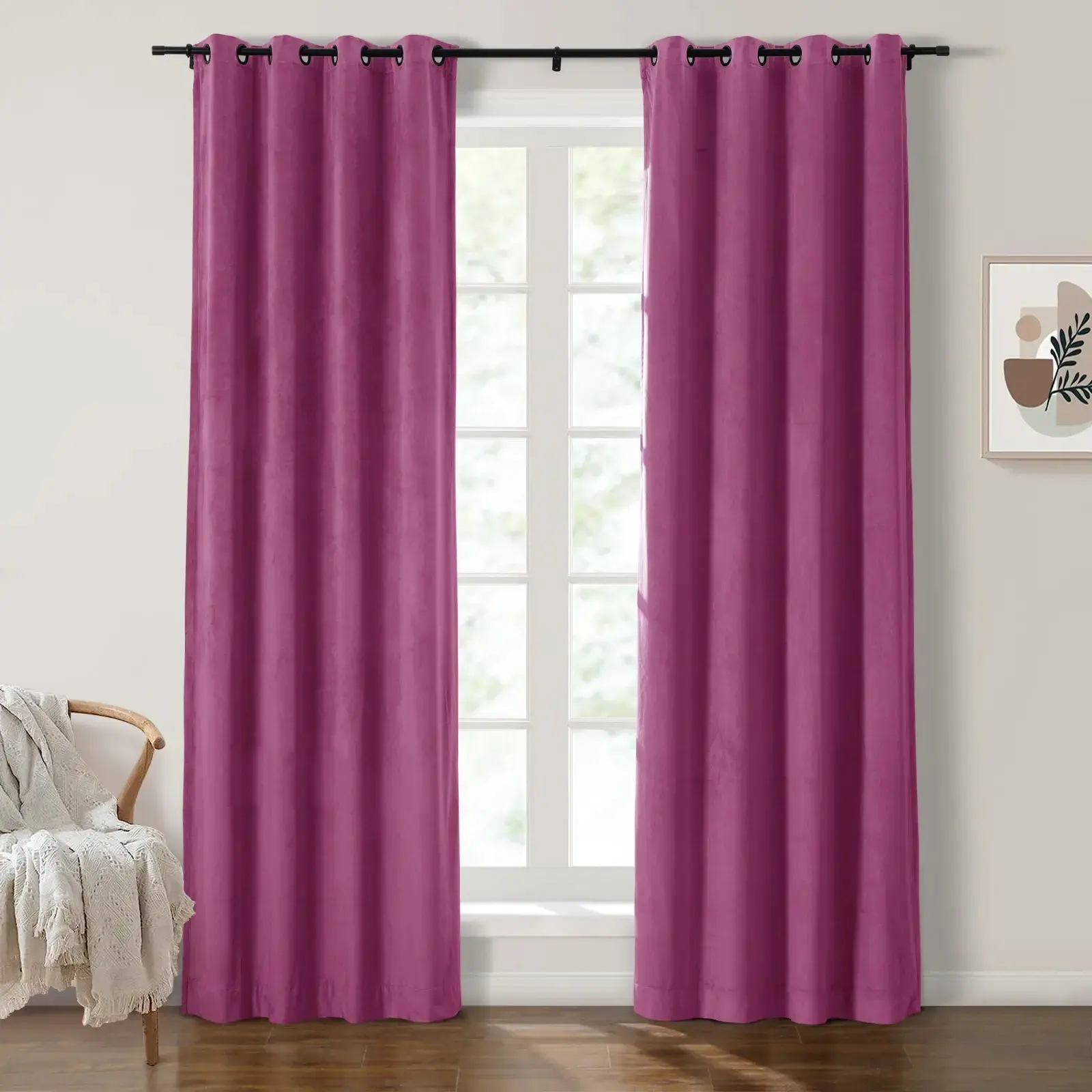 TWOPAGES Birkin Velvet Curtain Grommet - Image 57