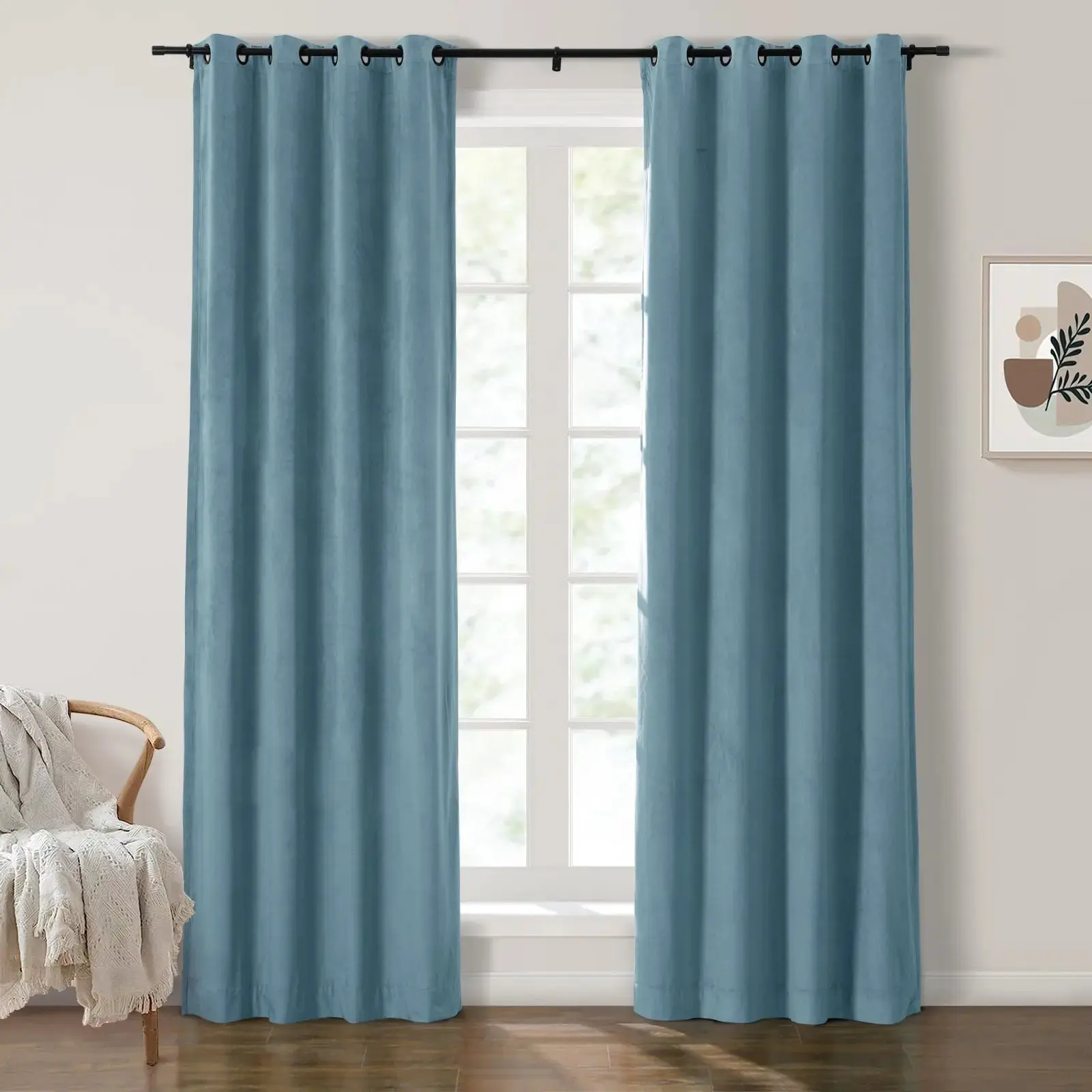 TWOPAGES Birkin Velvet Curtain Grommet - Image 60