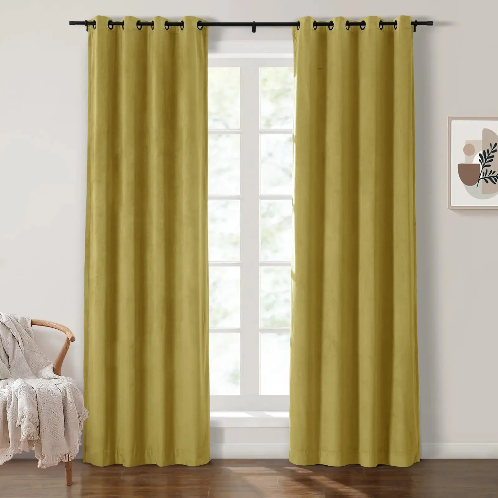 TWOPAGES Birkin Velvet Curtain Grommet - Image 66
