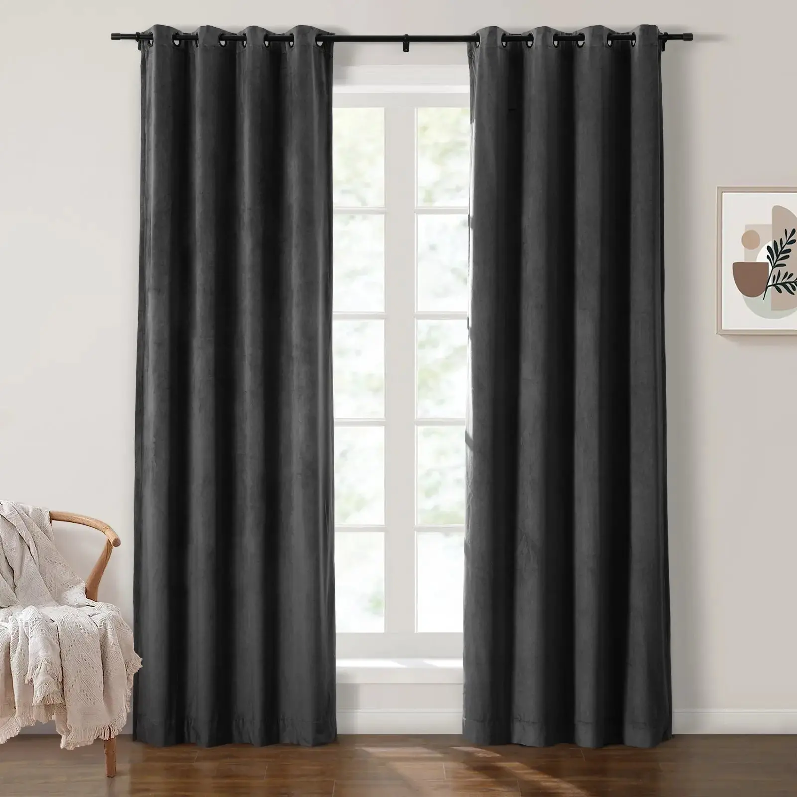TWOPAGES Birkin Velvet Curtain Grommet - Image 74