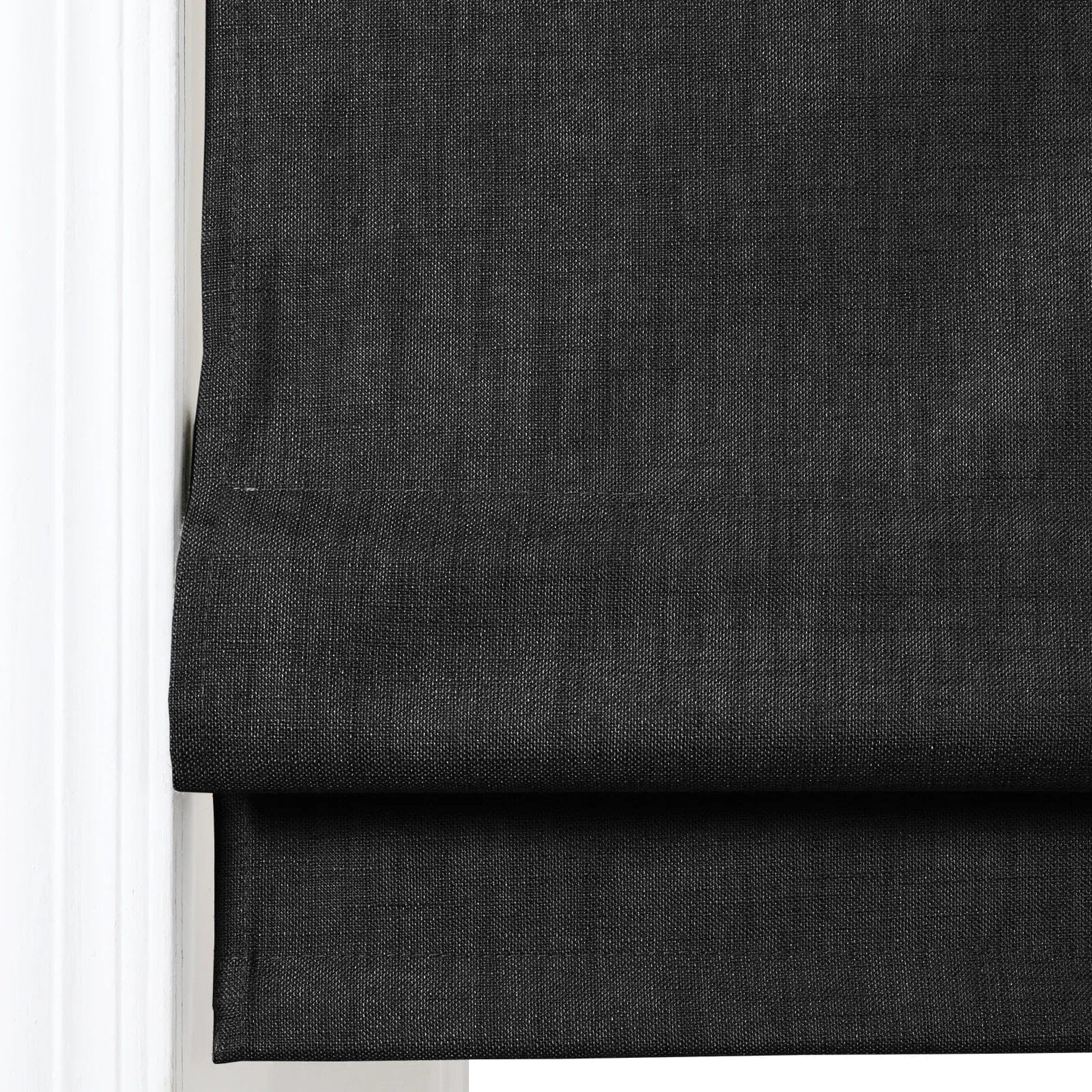 TWOPAGES Birkin Velvet Roman Shade Cordless - Wooden Headrail - Image 20
