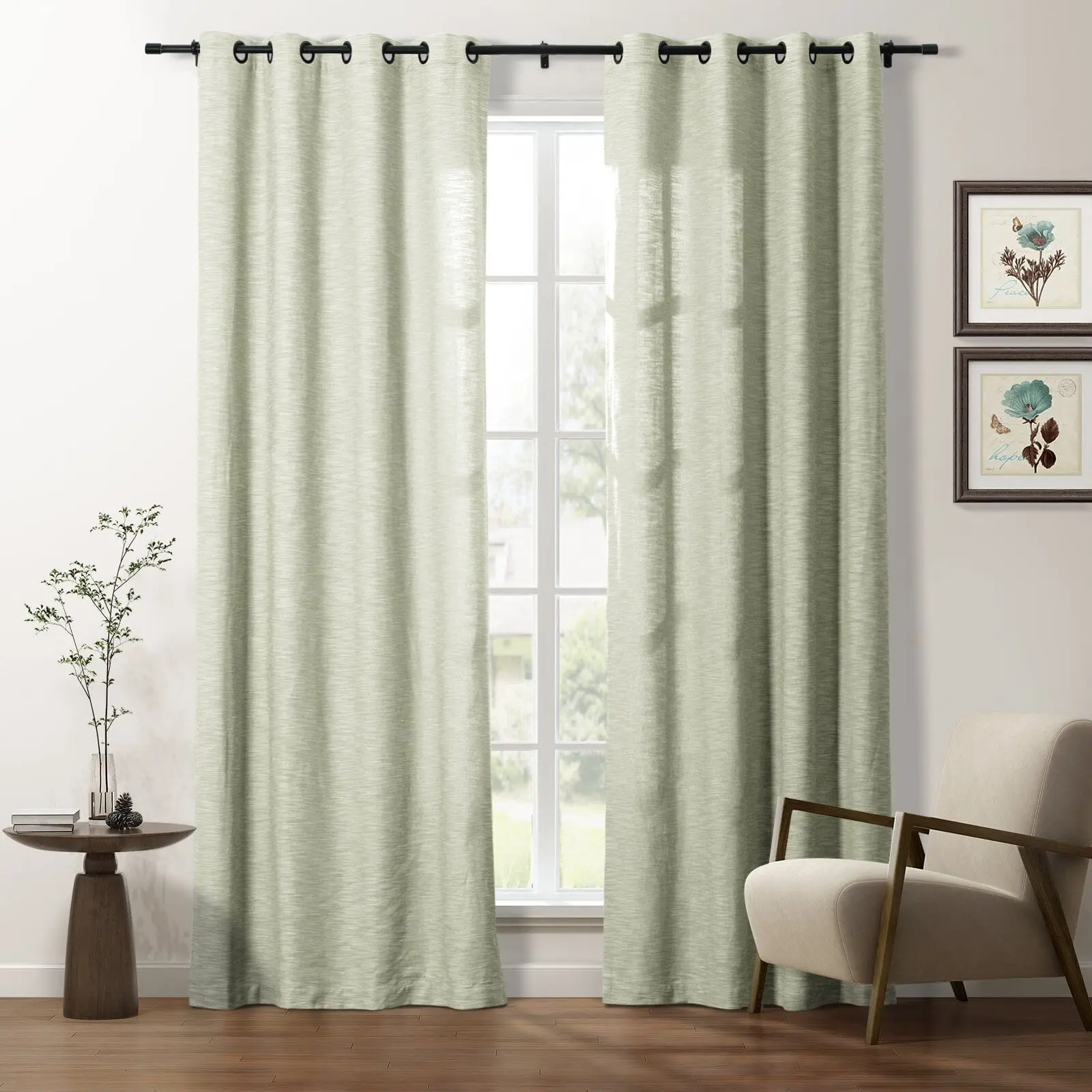 Cotton Blend Drapery Grommet | Cloe - Image 19