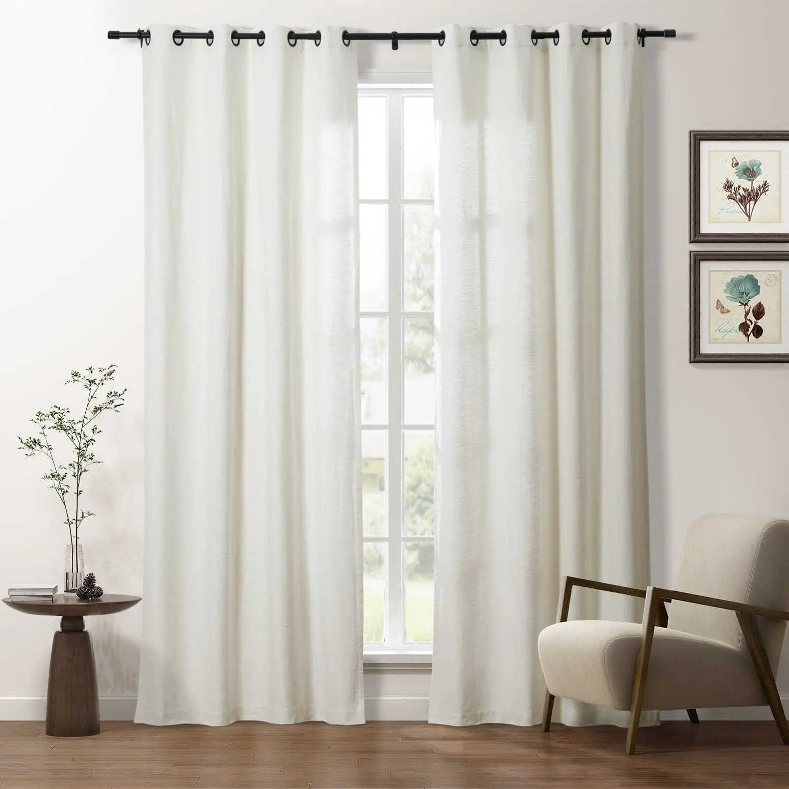 Cotton Blend Drapery Grommet | Cloe - Image 3