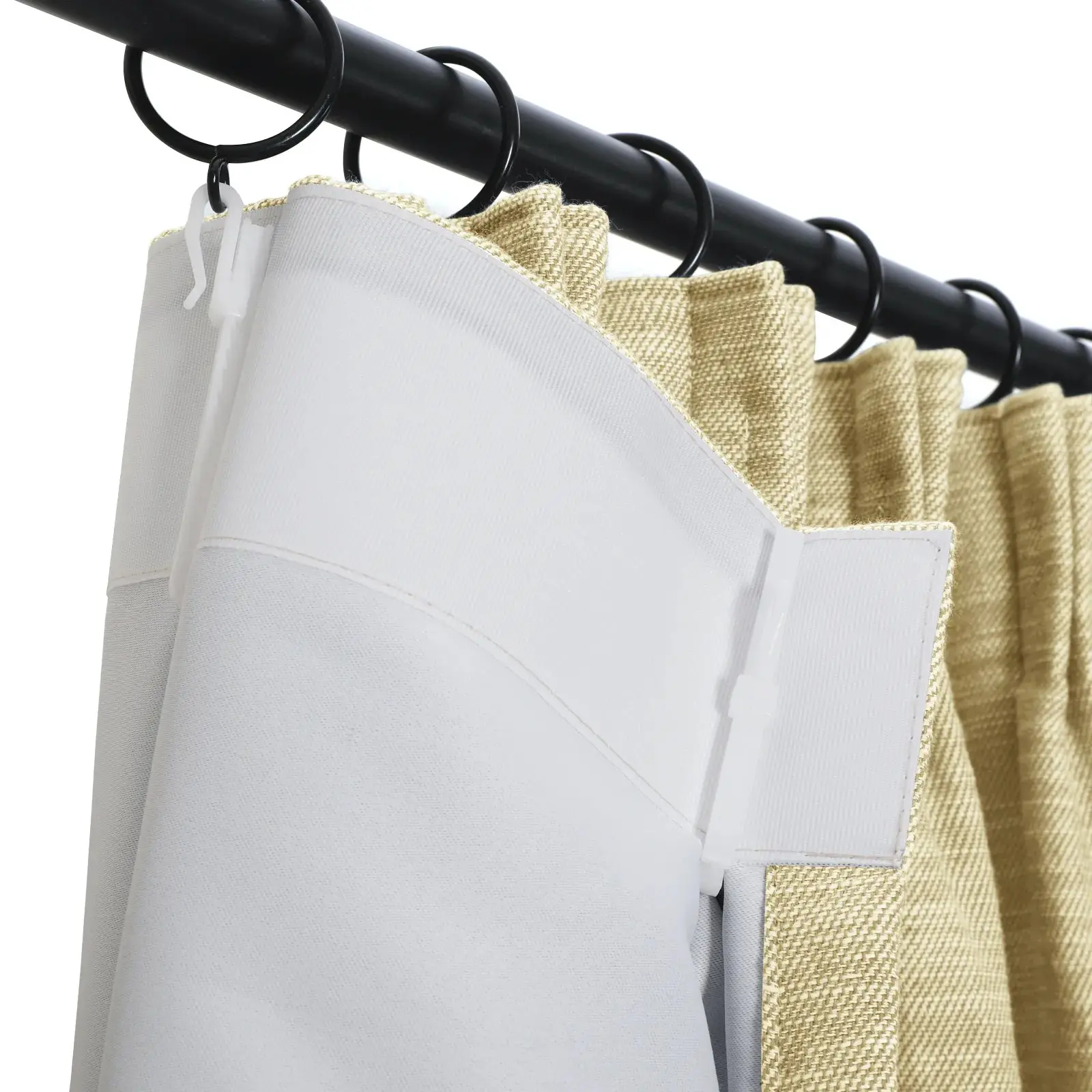 Cotton Blend Drapery Pleated | Cloe - Image 109