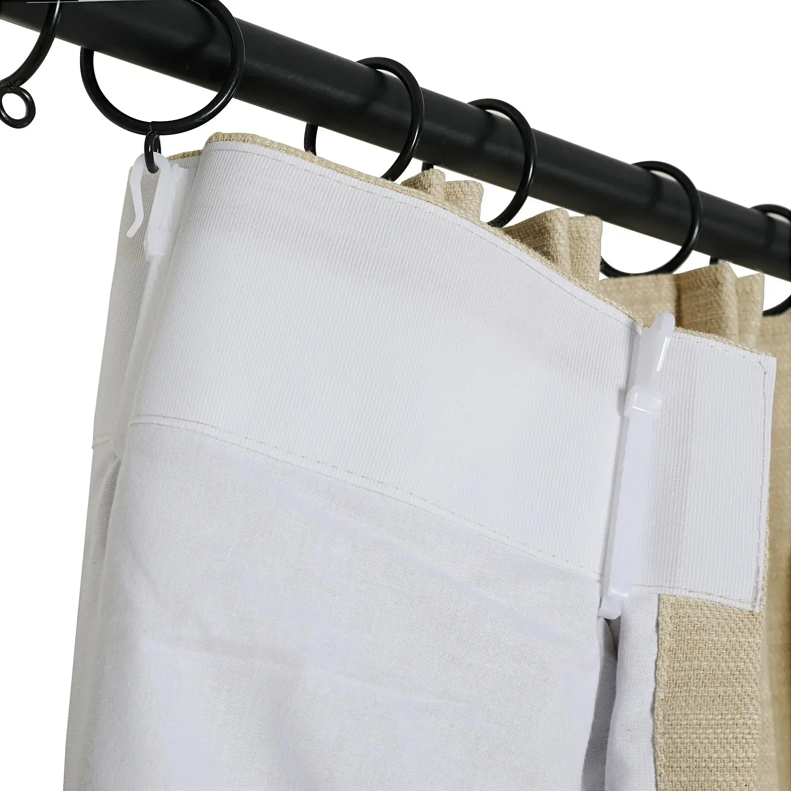 Cotton Blend Drapery Pleated | Cloe - Image 59