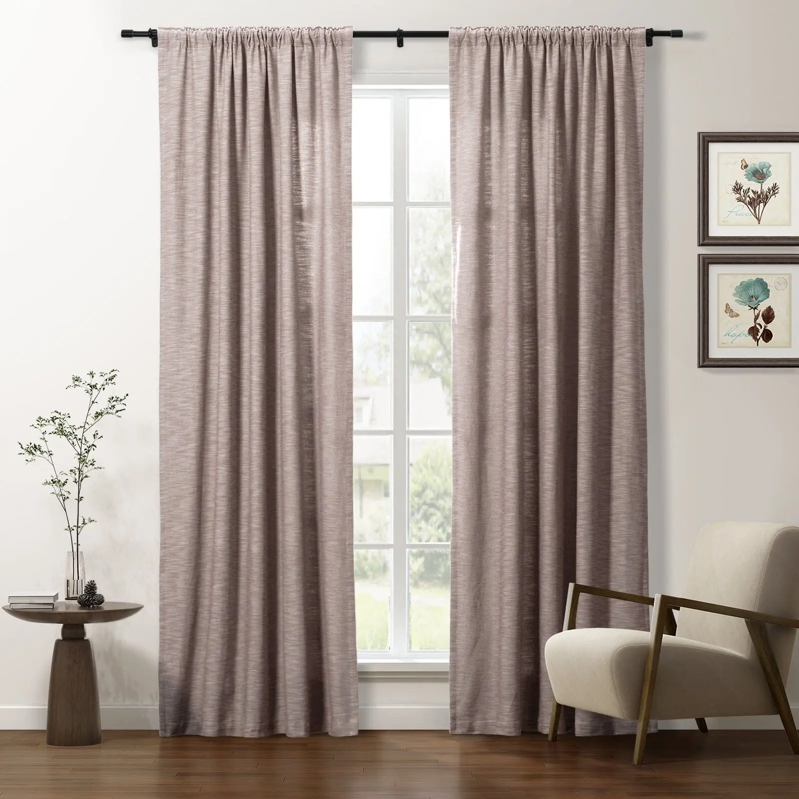 Cotton Blend Drapery Soft Top | Cloe - Image 19