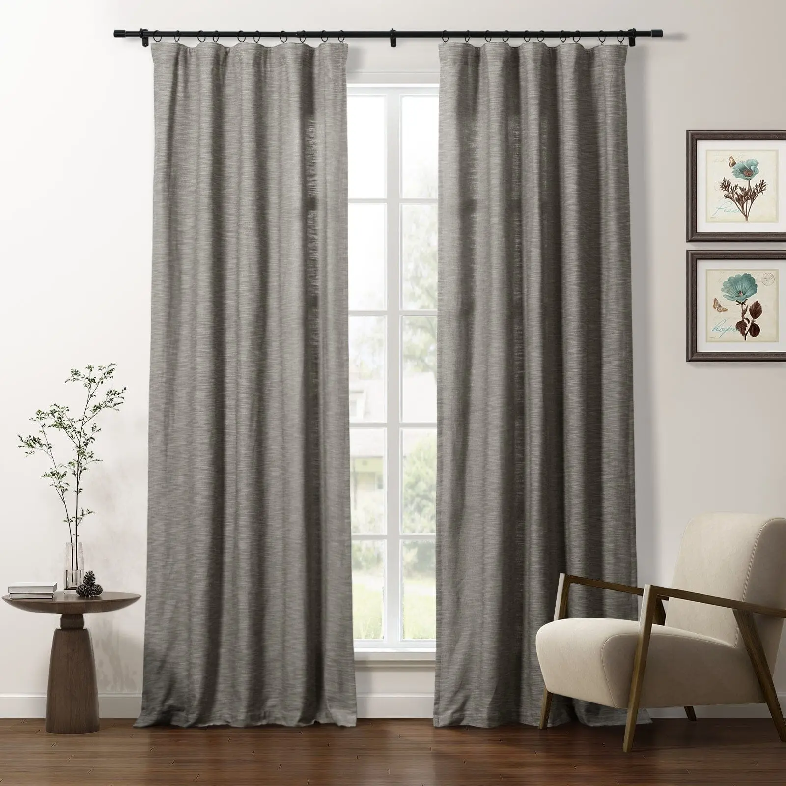 Cotton Blend Drapery Soft Top | Cloe - Image 9