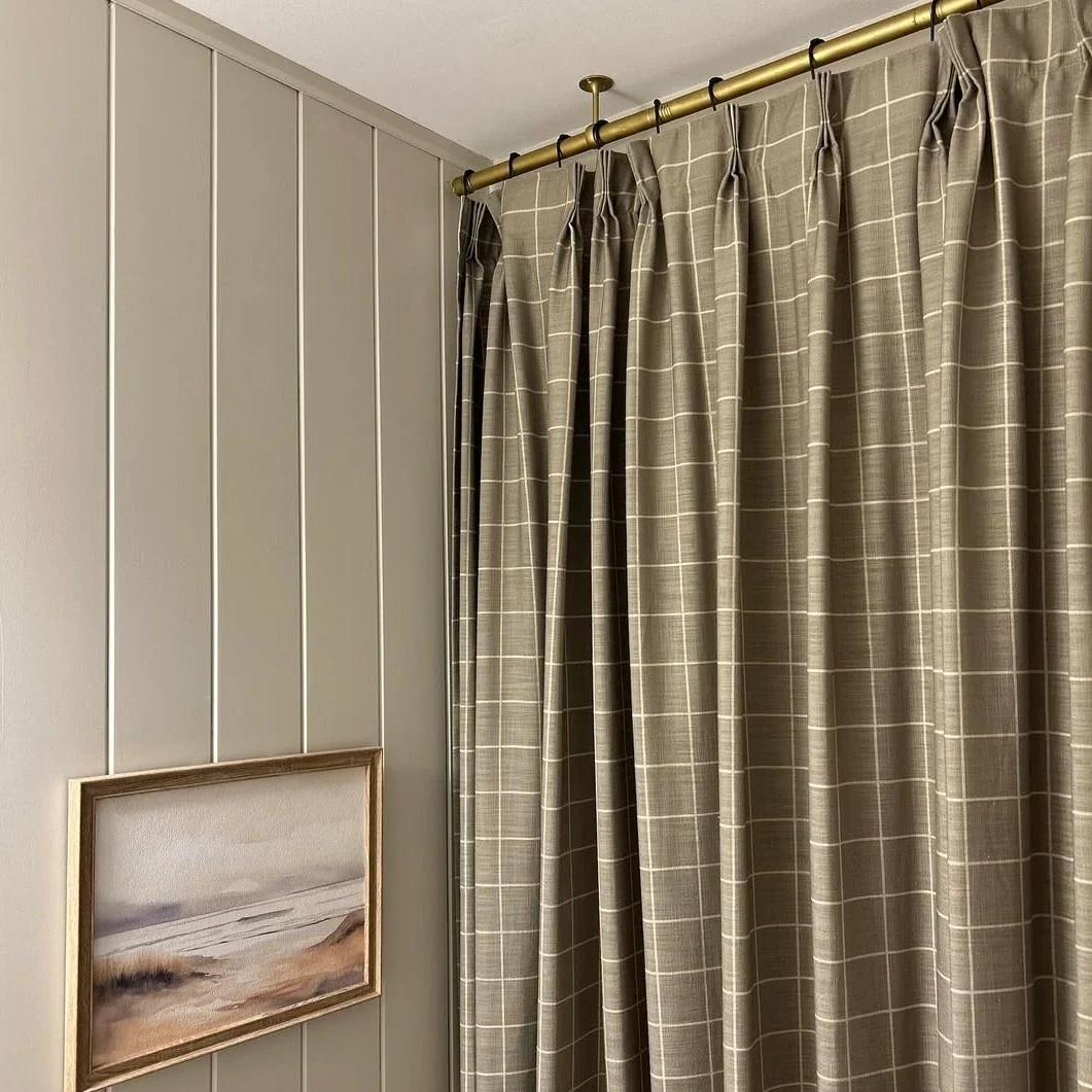 Custom Luxury Bathroom Curtains with Waterproof Layer - Image 12