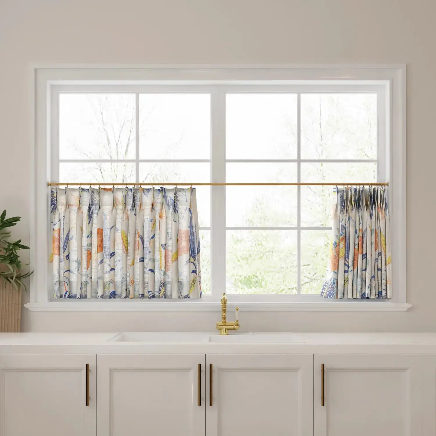 Custom Cafe Curtains Pleated - Image 12