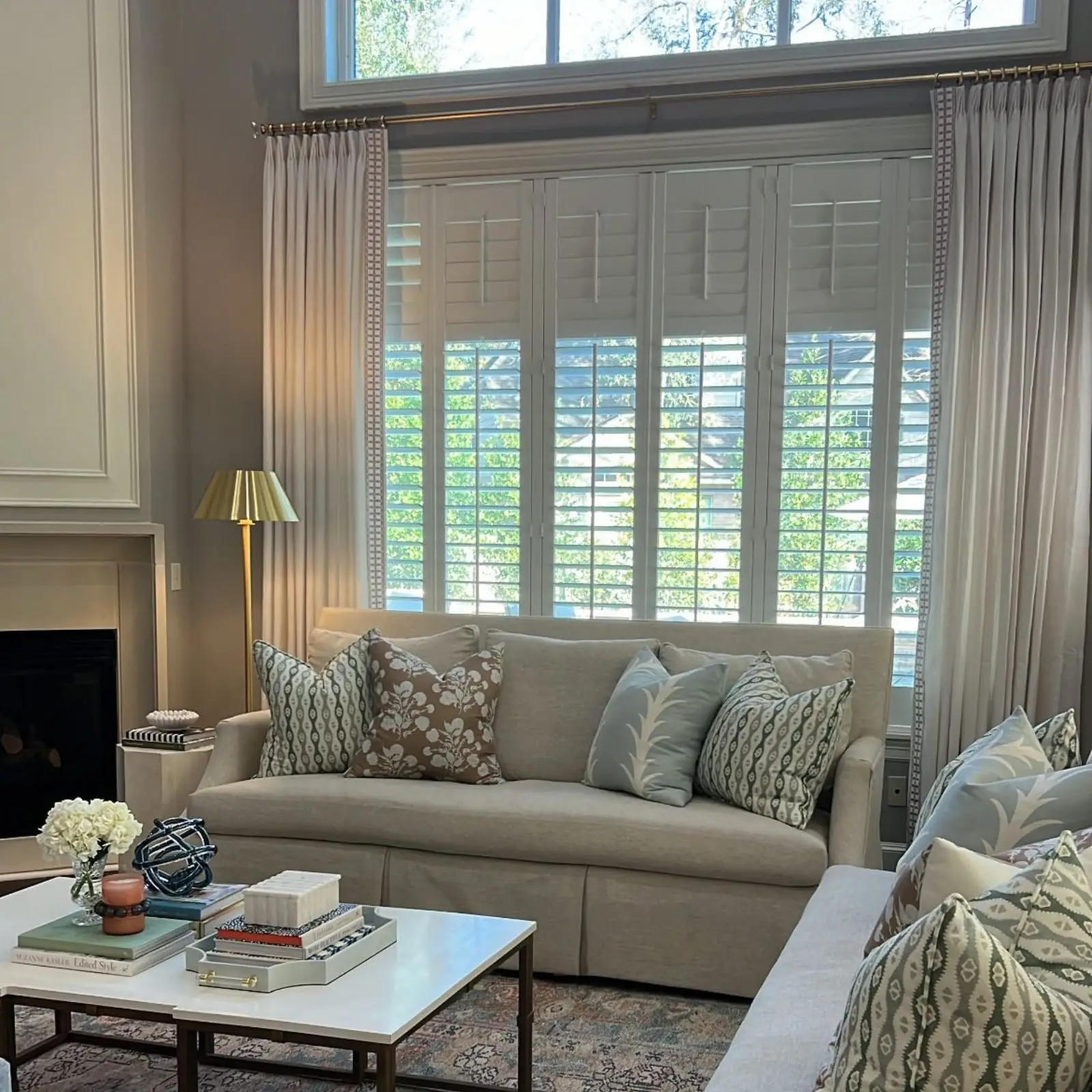 Custom Curtains with Trim Border(Sold per Pair) - Image 17