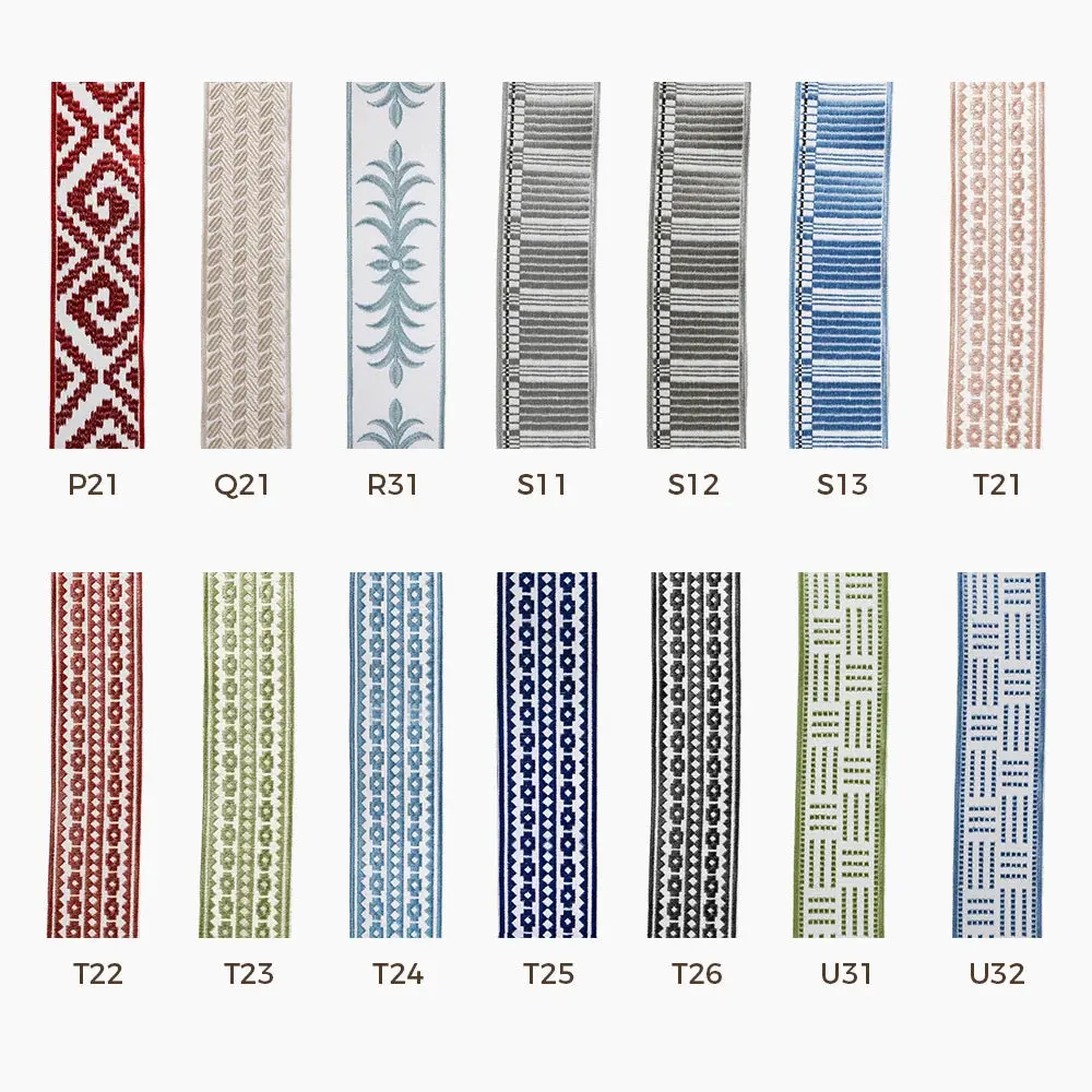 Custom Curtains with Trim Border(Sold per Pair) - Image 27