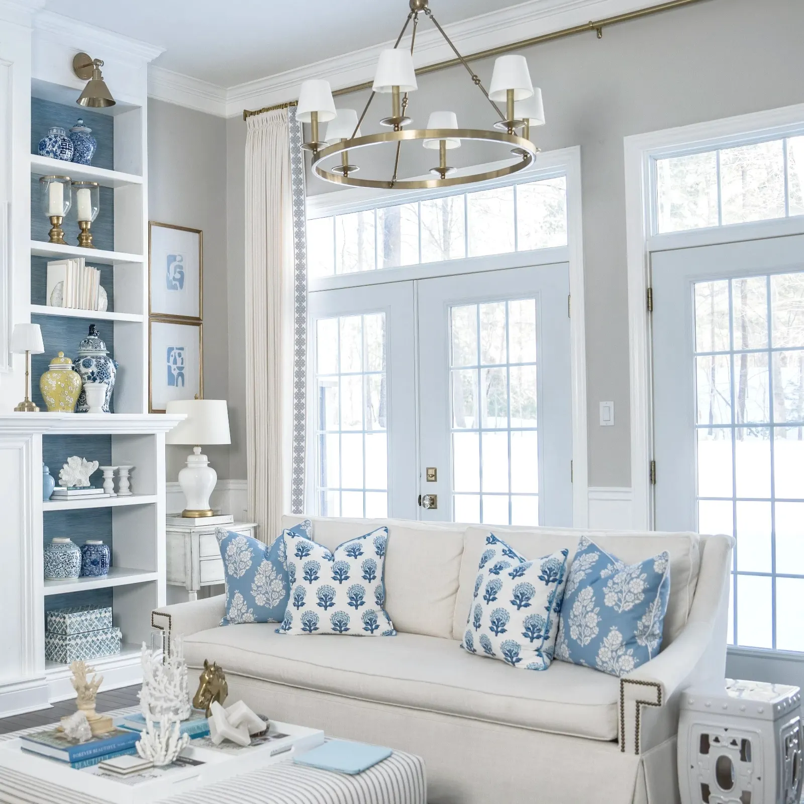 Custom Curtains with Trim Border(Sold per Pair) - Image 3