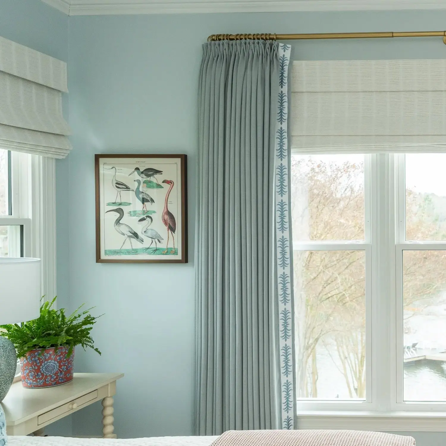 Custom Curtains with Trim Border(Sold per Pair) - Image 5