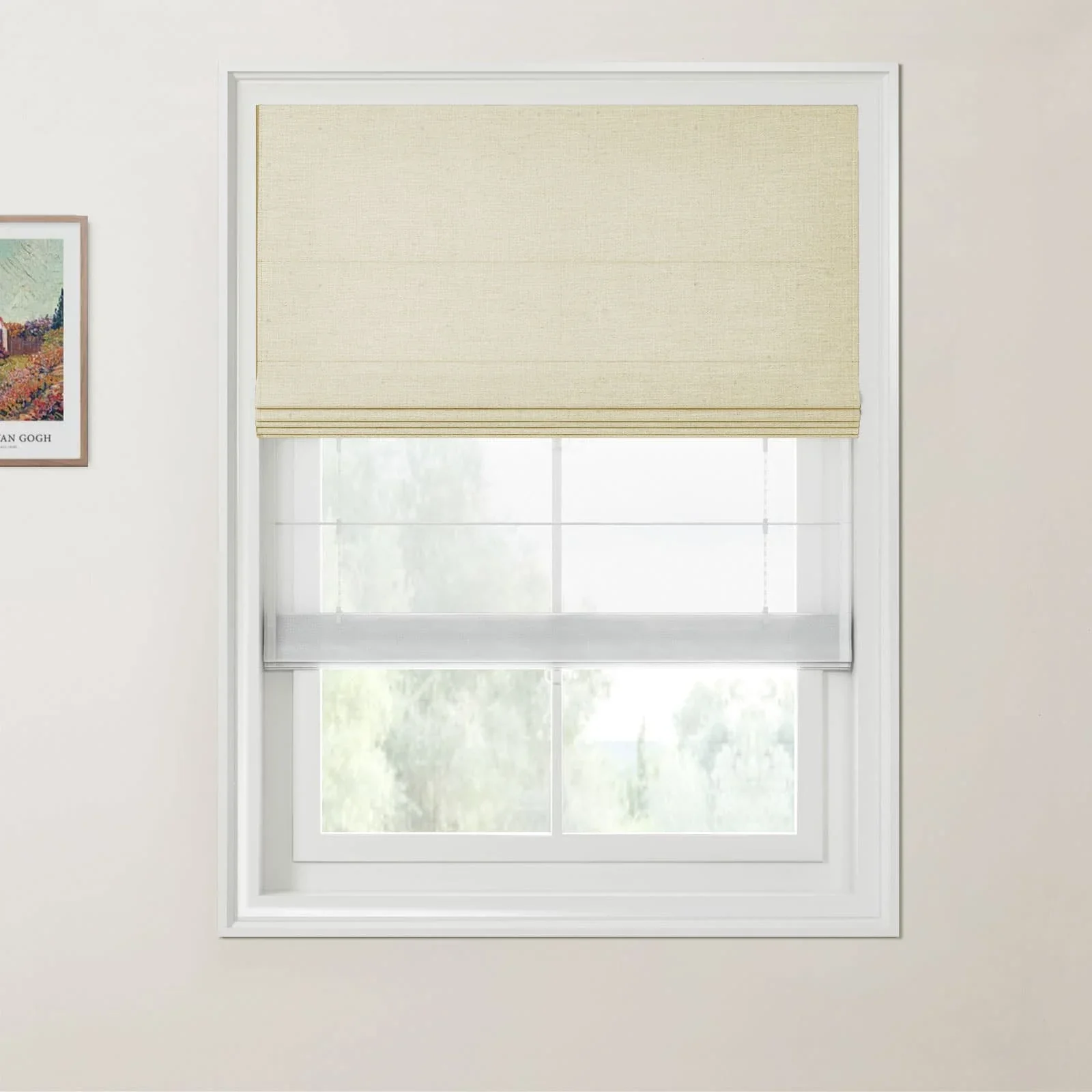 Custom Day Night Roman Shade Cordless - Image 21