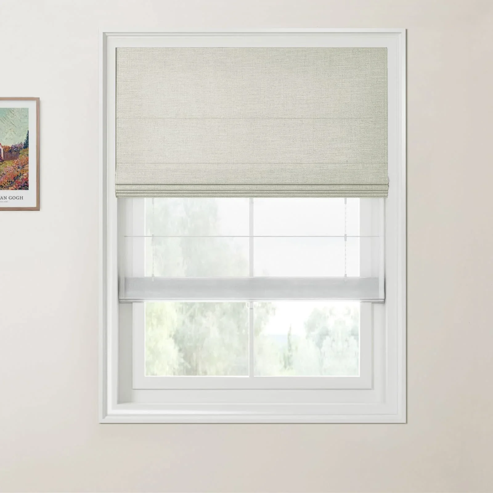 Custom Day Night Roman Shade Cordless - Image 28