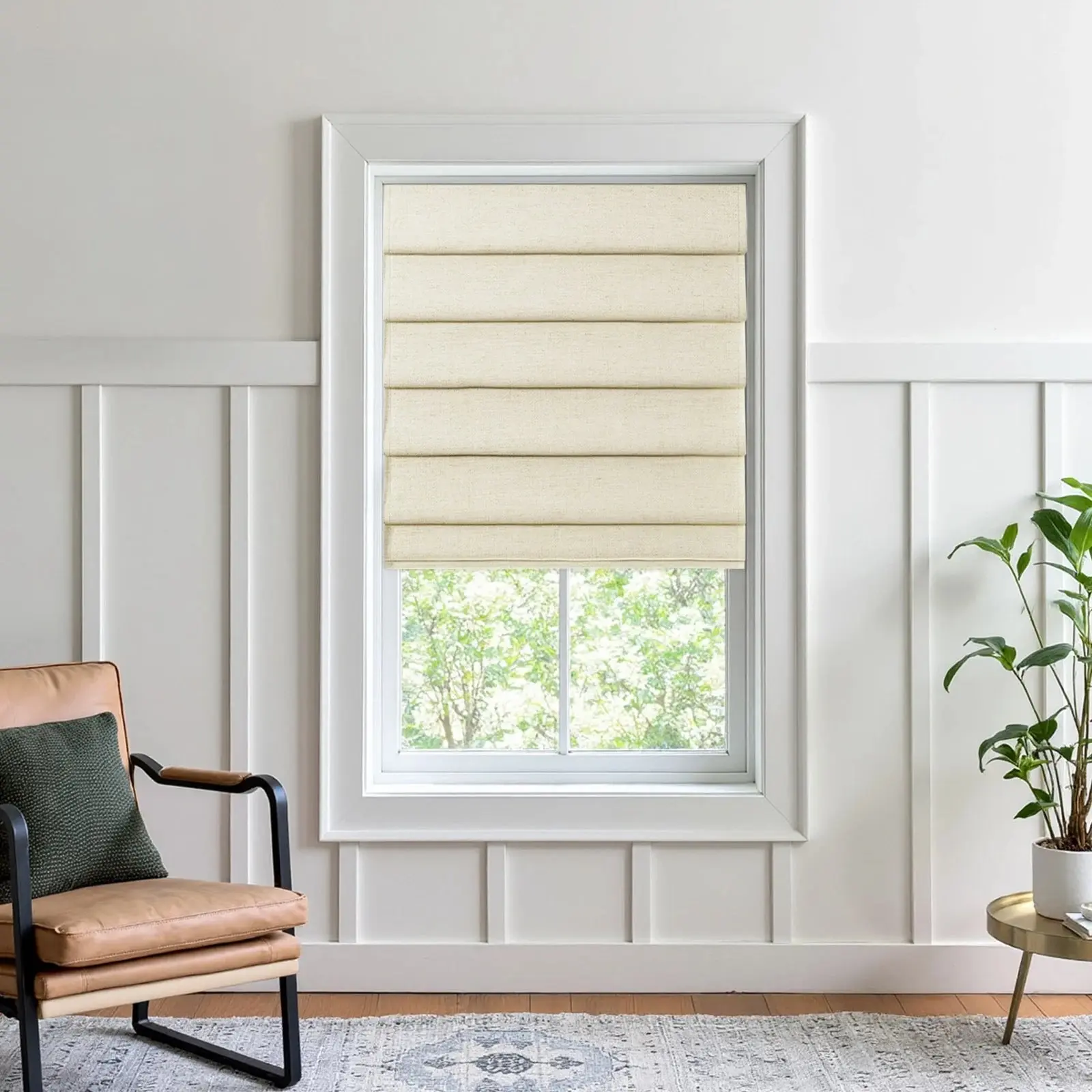 Custom Deco Fold Roman Shade Cordless - Image 4