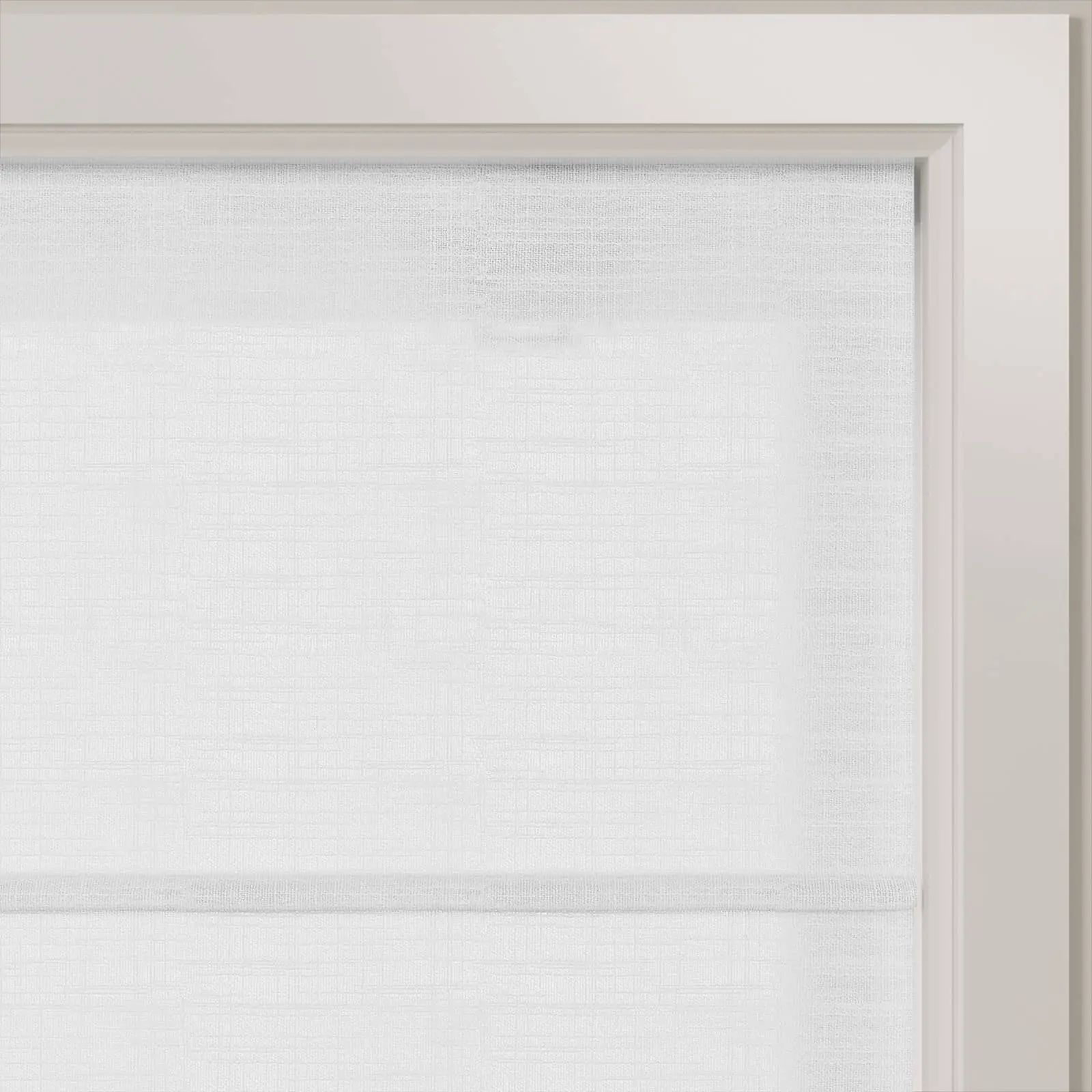 Custom Front Slat Roman Shade Cordless - Image 9
