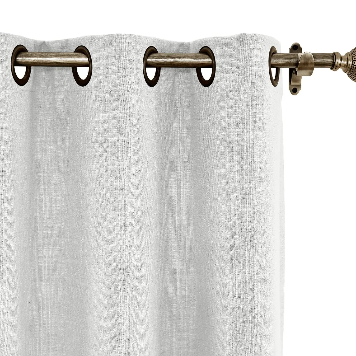 Liz Linen Drape Grommet - Image 6