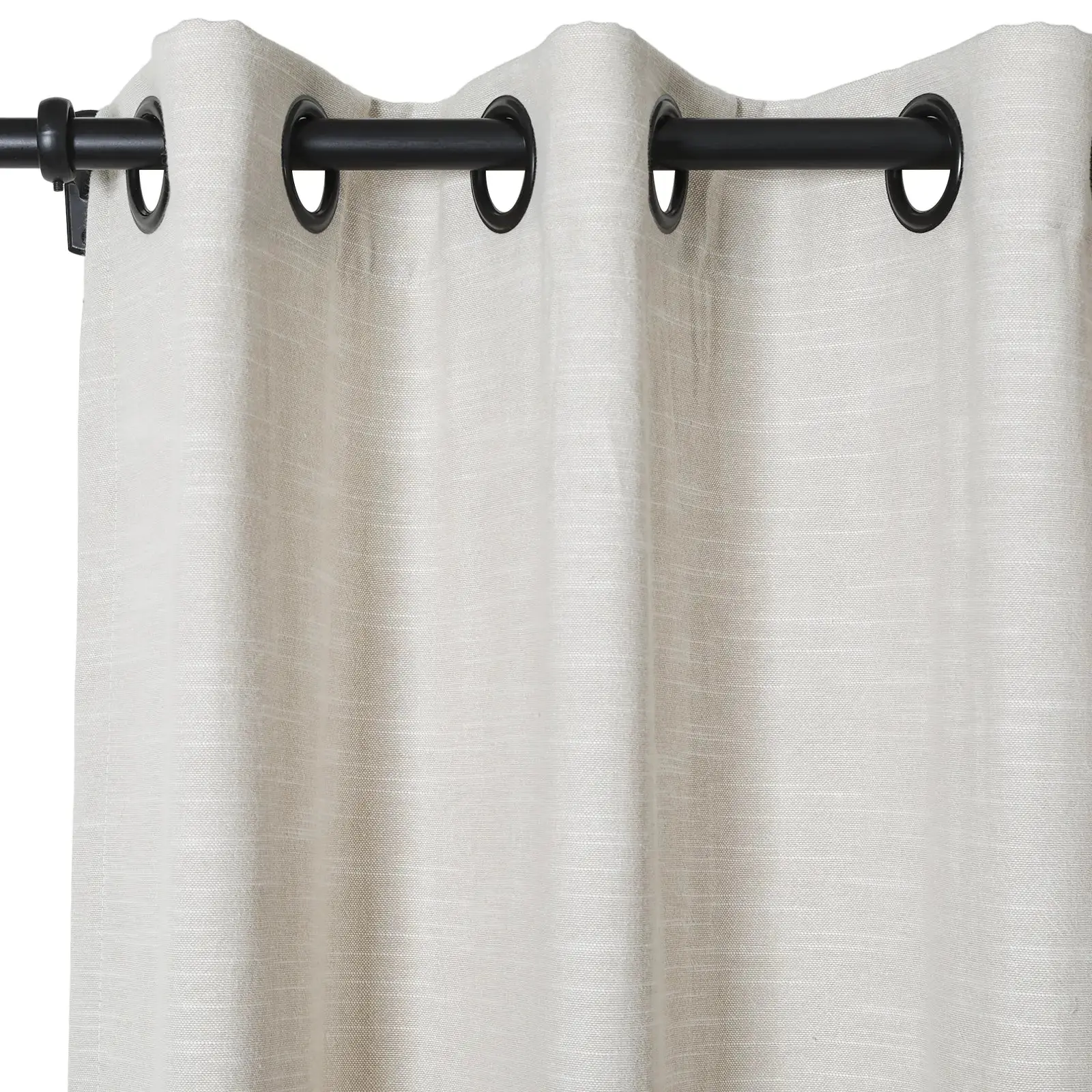 Jawara Luxury Linen Cotton Curtain Grommet - Image 4