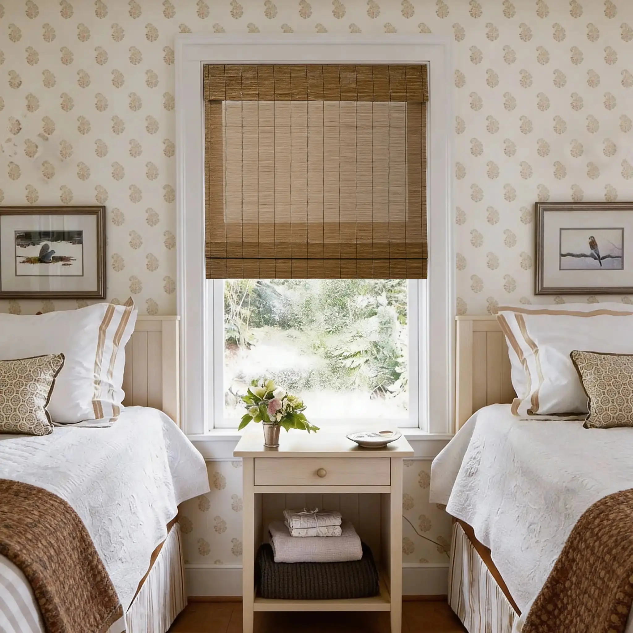Rae Natural Pure Bamboo Woven Shades - Series Z - Image 65
