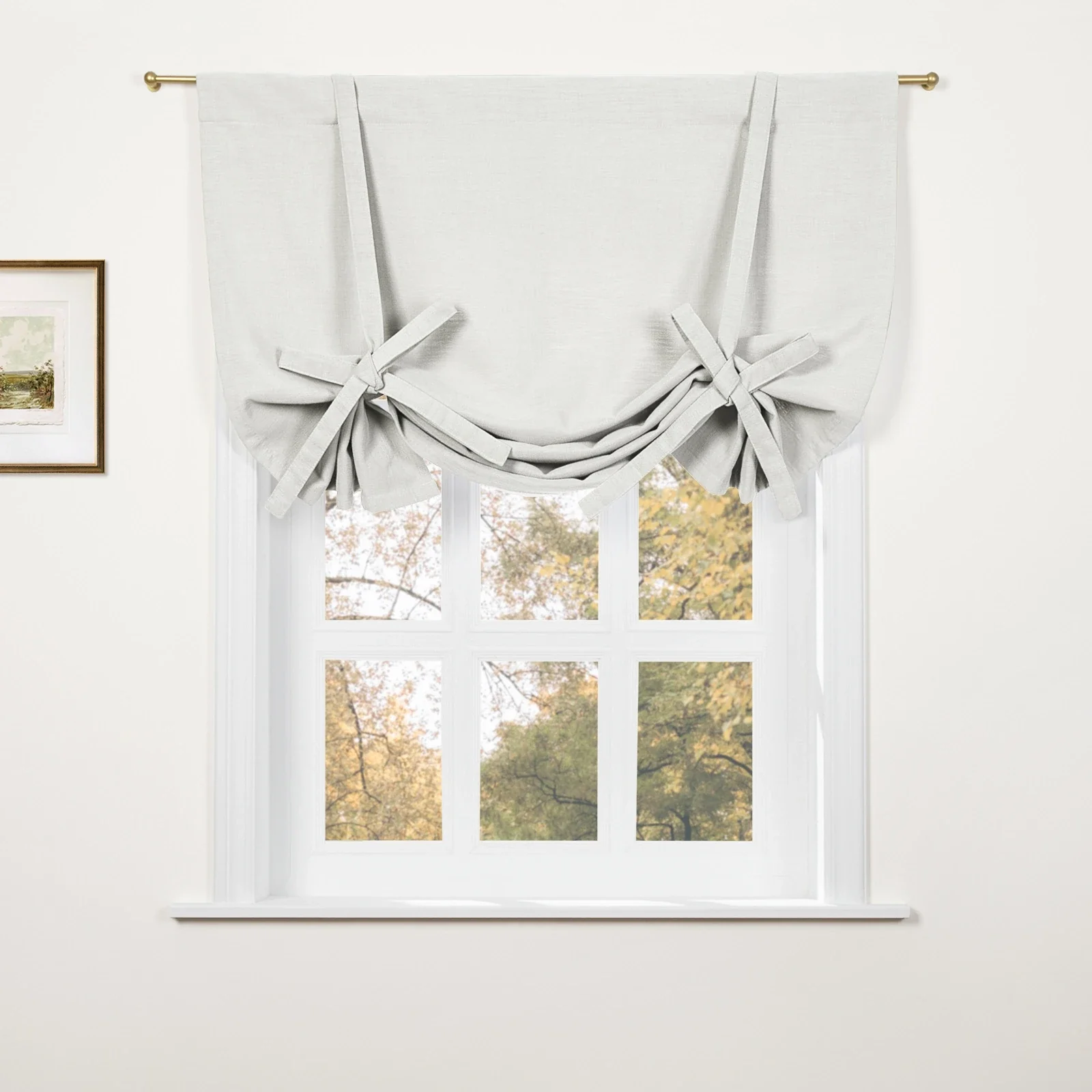 Custom Rod Pocket Balloon Curtain