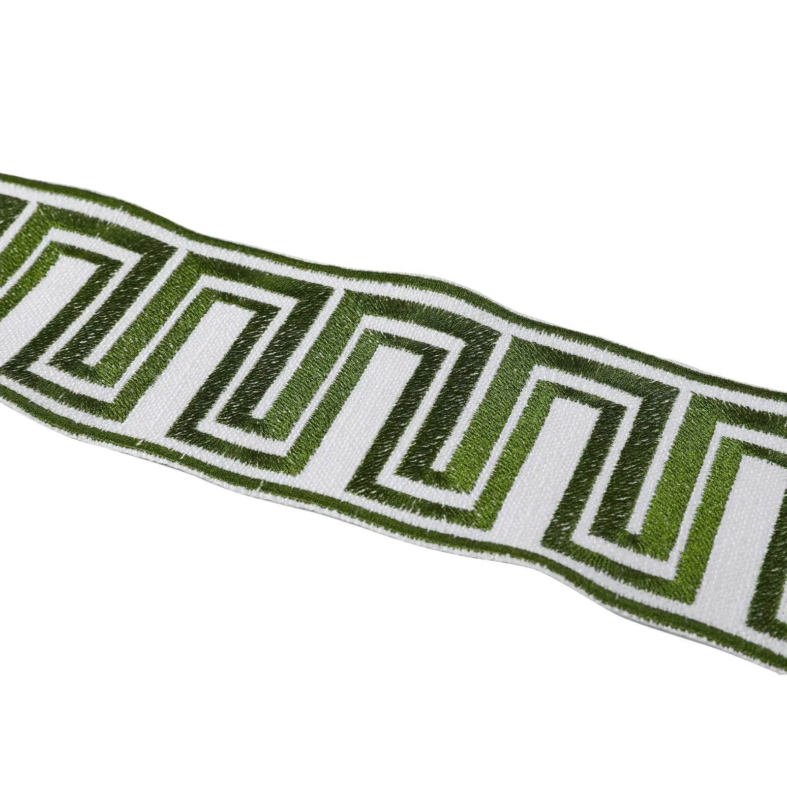 Custom Roman Shade with Trim Border Cordless - Image 35