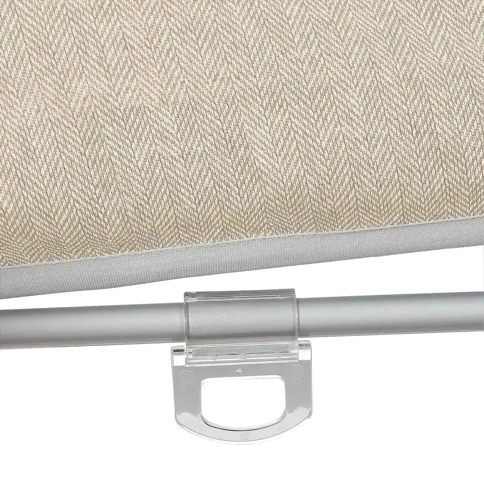 Custom Roman Shade with Trim Border Cordless - Image 55