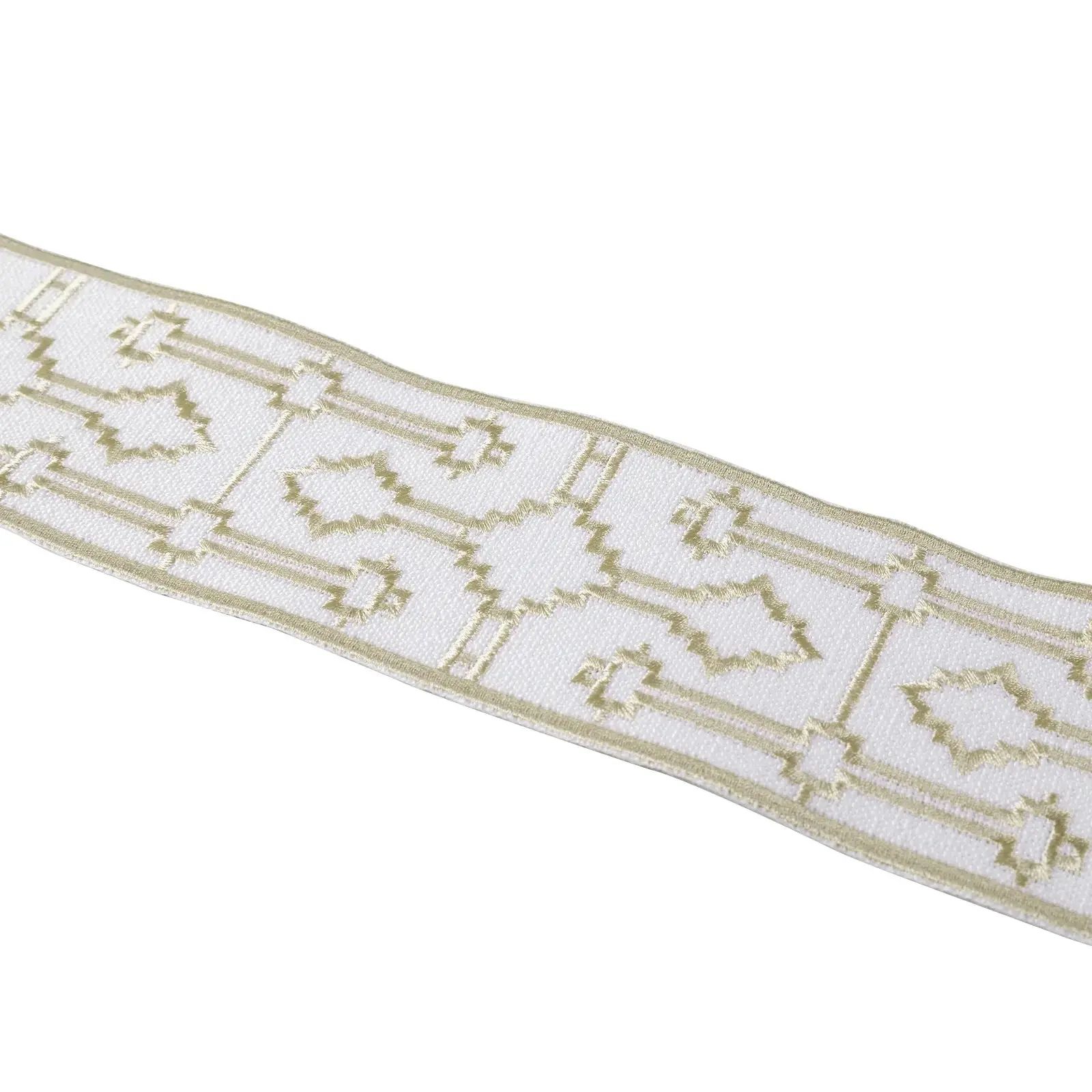 Custom Roman Shade with Trim Border Cordless - Image 65