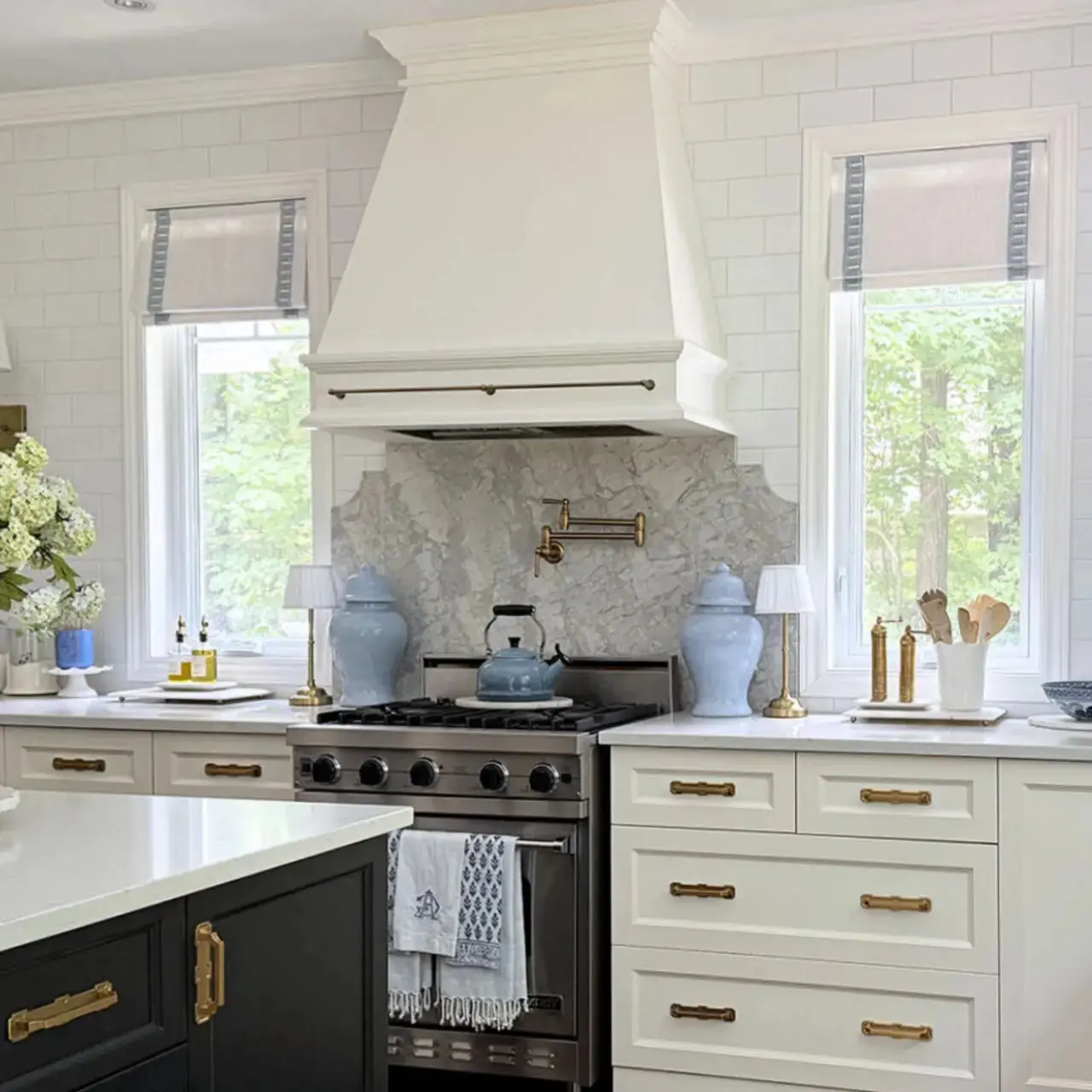 Liz Linen Window Roman Shades Loop Cord Lift - Image 9