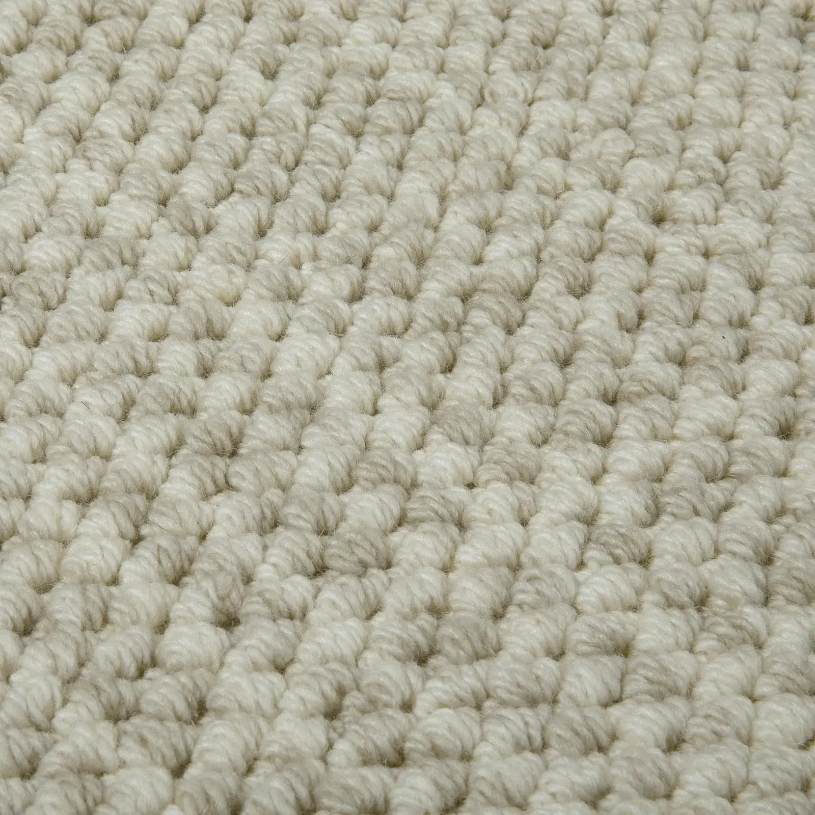 Della Natural Patterned Wool Rug - Image 3