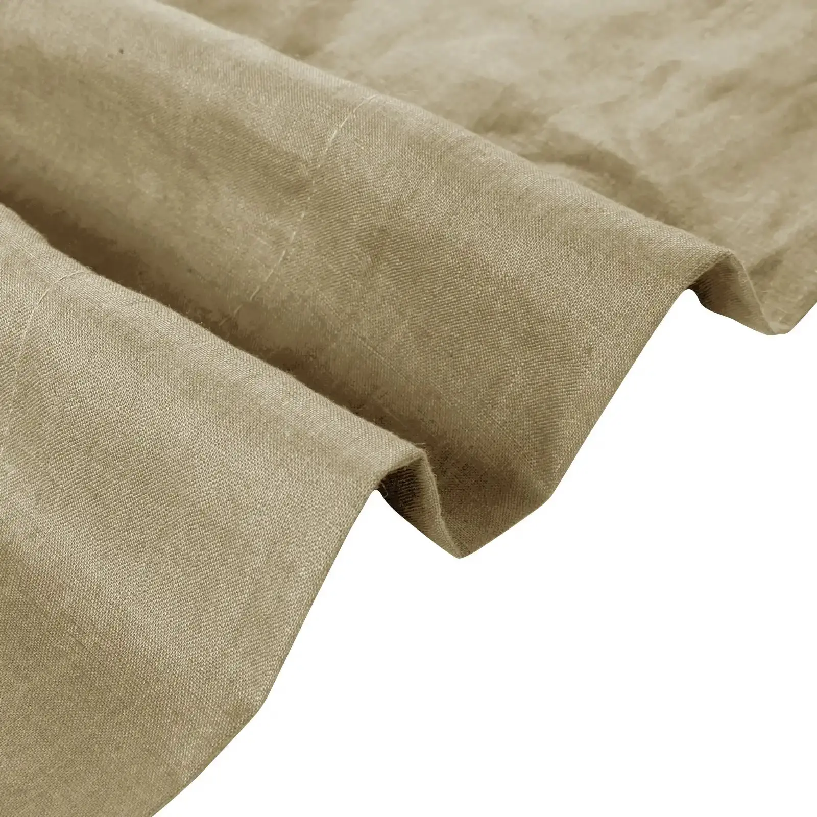 Doris 100% European Flax Linen Curtain Pleated - Image 34